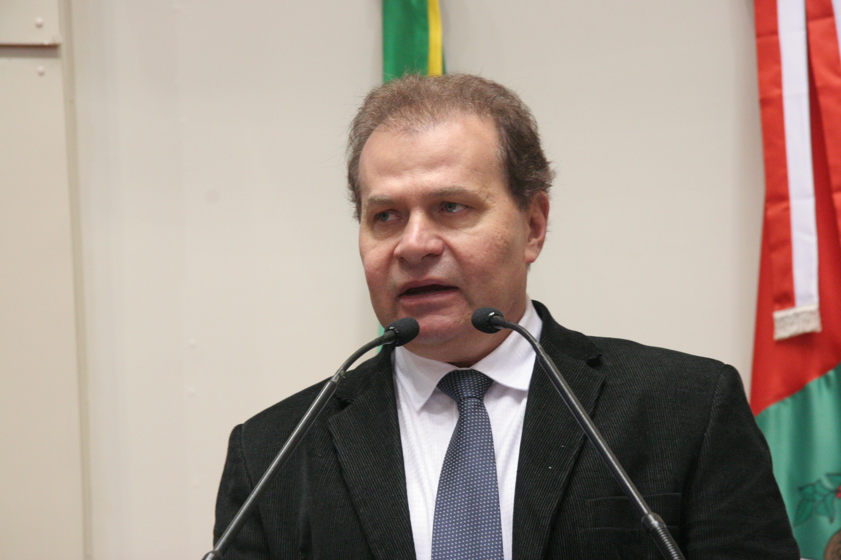 Dep. Gilmar Knaesel. Sessão Ordinária - Plenário Osni Régis. Foto: Eduardo Guedes de Oliveira.