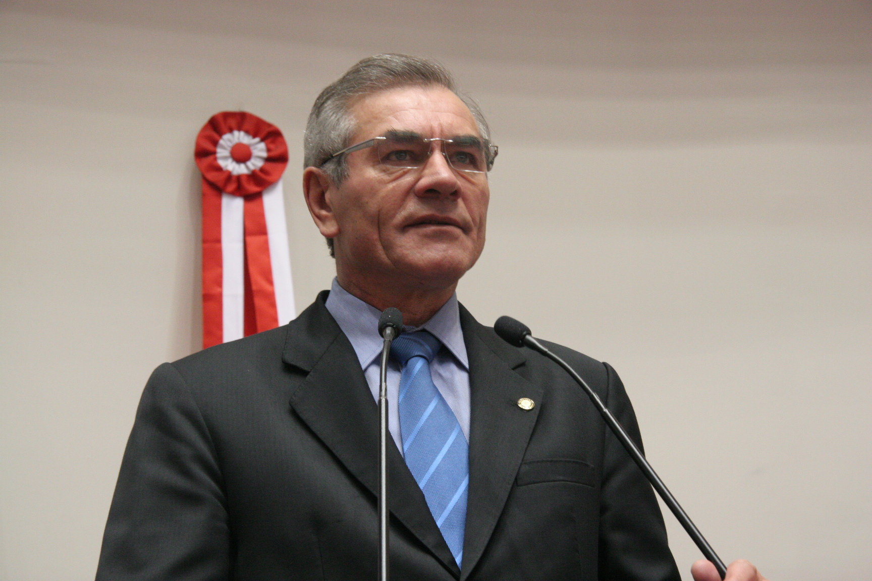 Dep. Silvio Dreveck. Sessão Ordinária - Plenário Osni Régis. Foto: Eduardo Guedes de Oliveira.