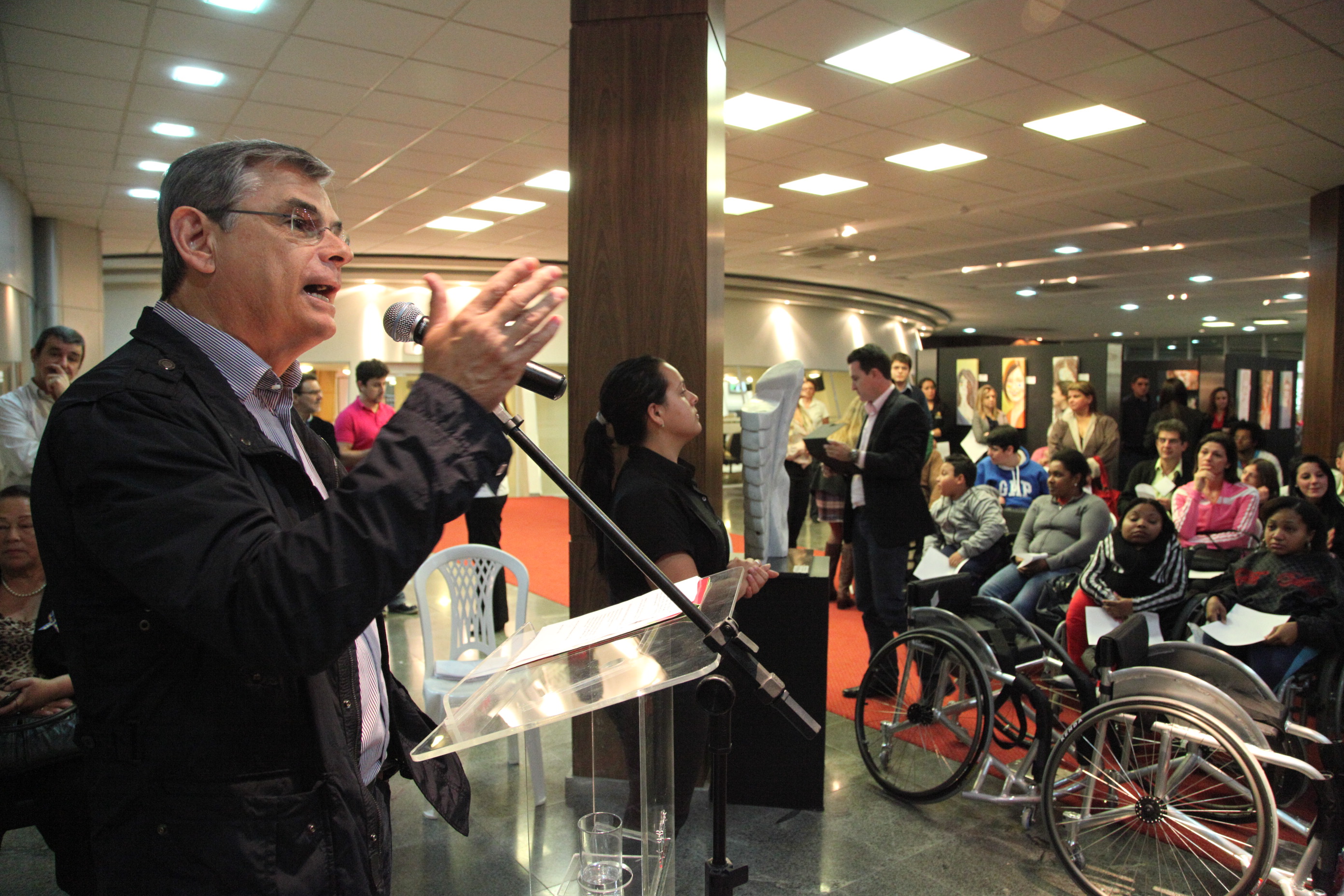 Evento Comemorativo ao Dia Nacional da Luta das Pessoas com Deficiência - Eduardo Pinho Moreira - Foto: Solon Soares