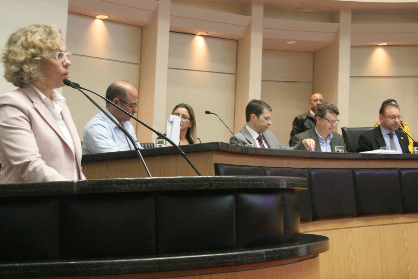 Reunião ampliada da Comissão de Saúde que debaterá sobre a problemática envolvendo o funcionamento do SAMU em Santa Catarina. Foto: Eduardo Guedes de Oliveira/Agência AL