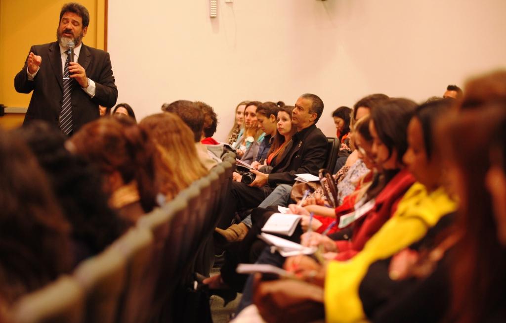 Palestra Mario Sergio Cortella   Foto Carlos Kilian/Agencia AL