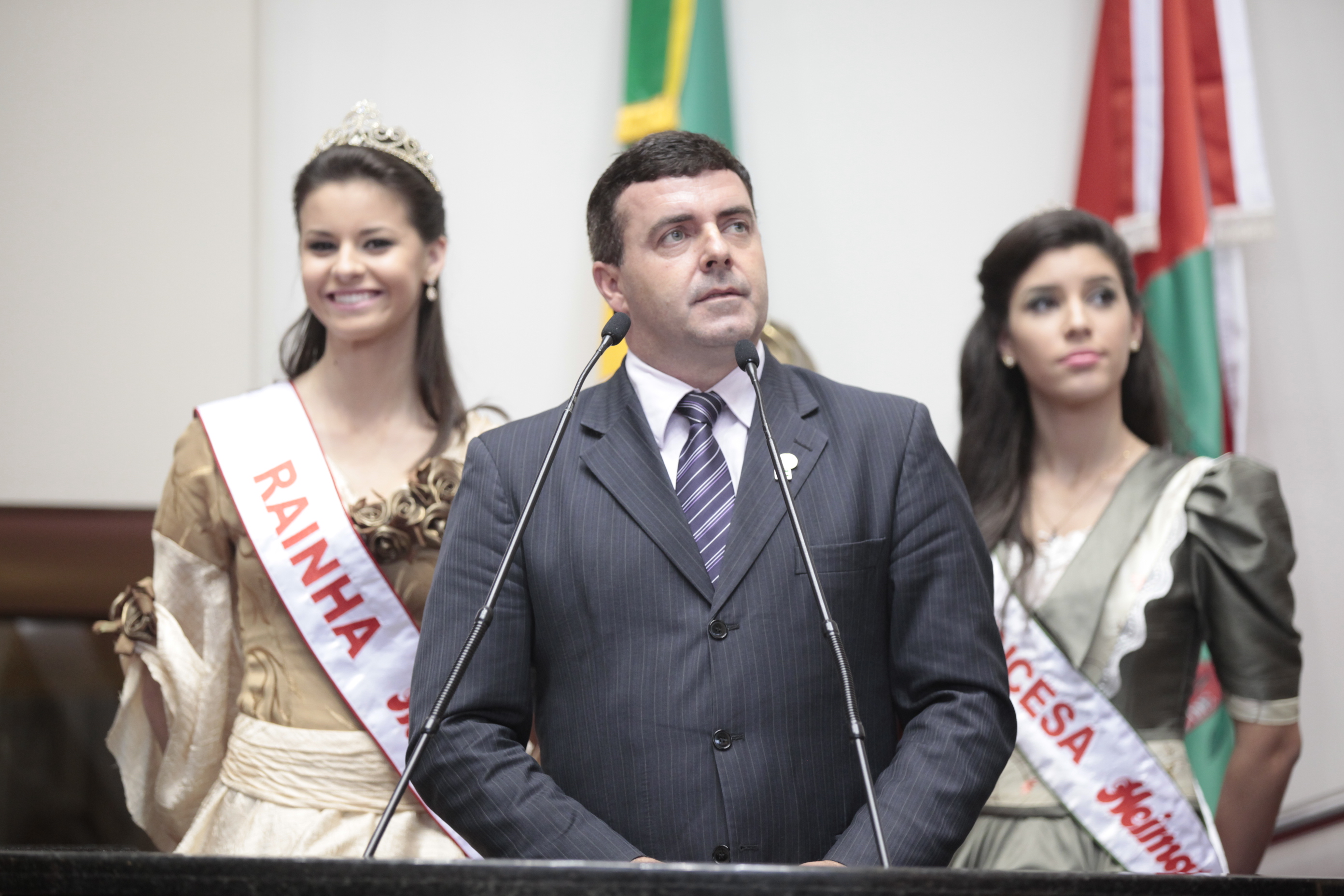 Prefeito de Forquilinha Vanderlei Alexandre - Foto: Carlos Kilian / Agência AL