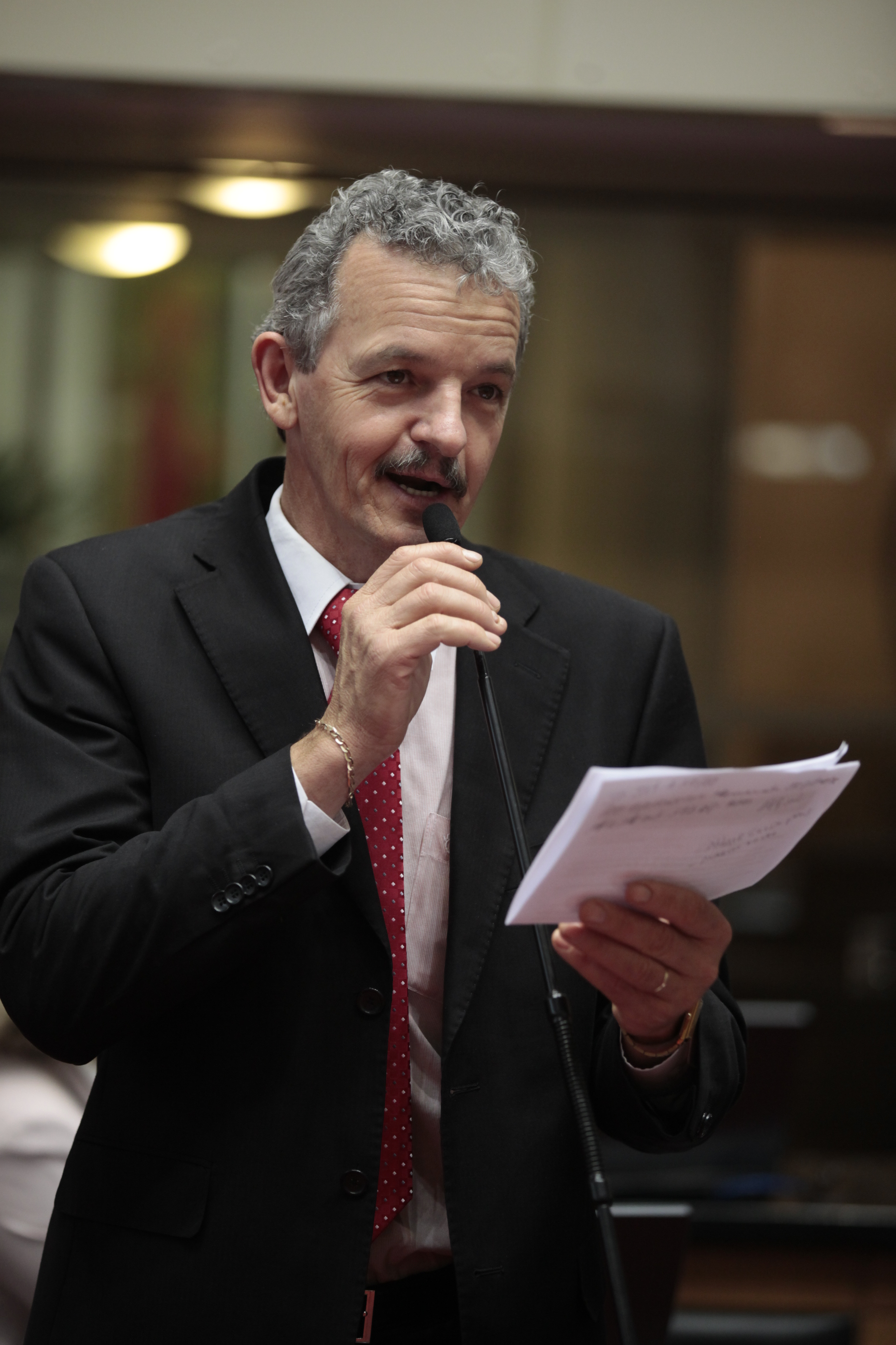 Deputado Dirceu Dresch - Foto: Carlos Kilian / AgênciaAL