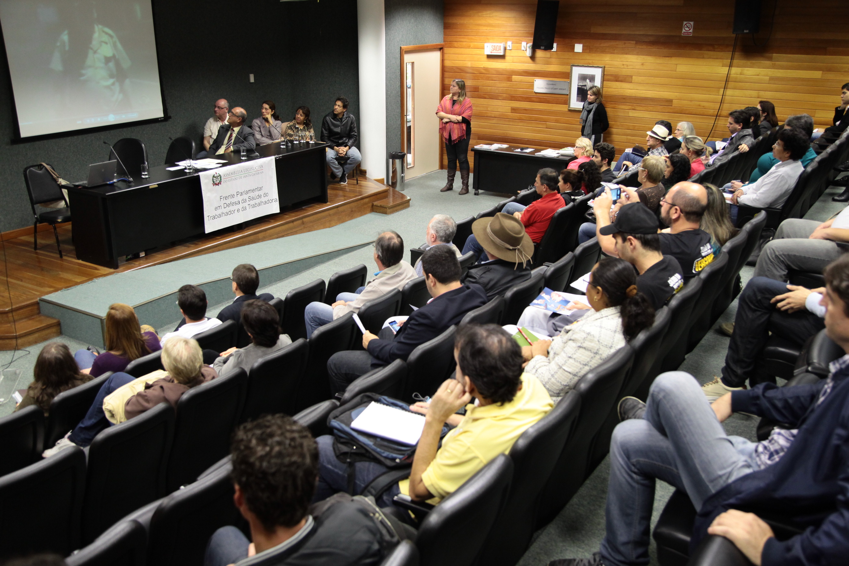 Frente Parlamentar em Defesa da Saúde do Trabalhador - Saúde do Trabalhador e da Trabalhadora no Serviço Público. Foto: Miriam Zomer/Agência AL