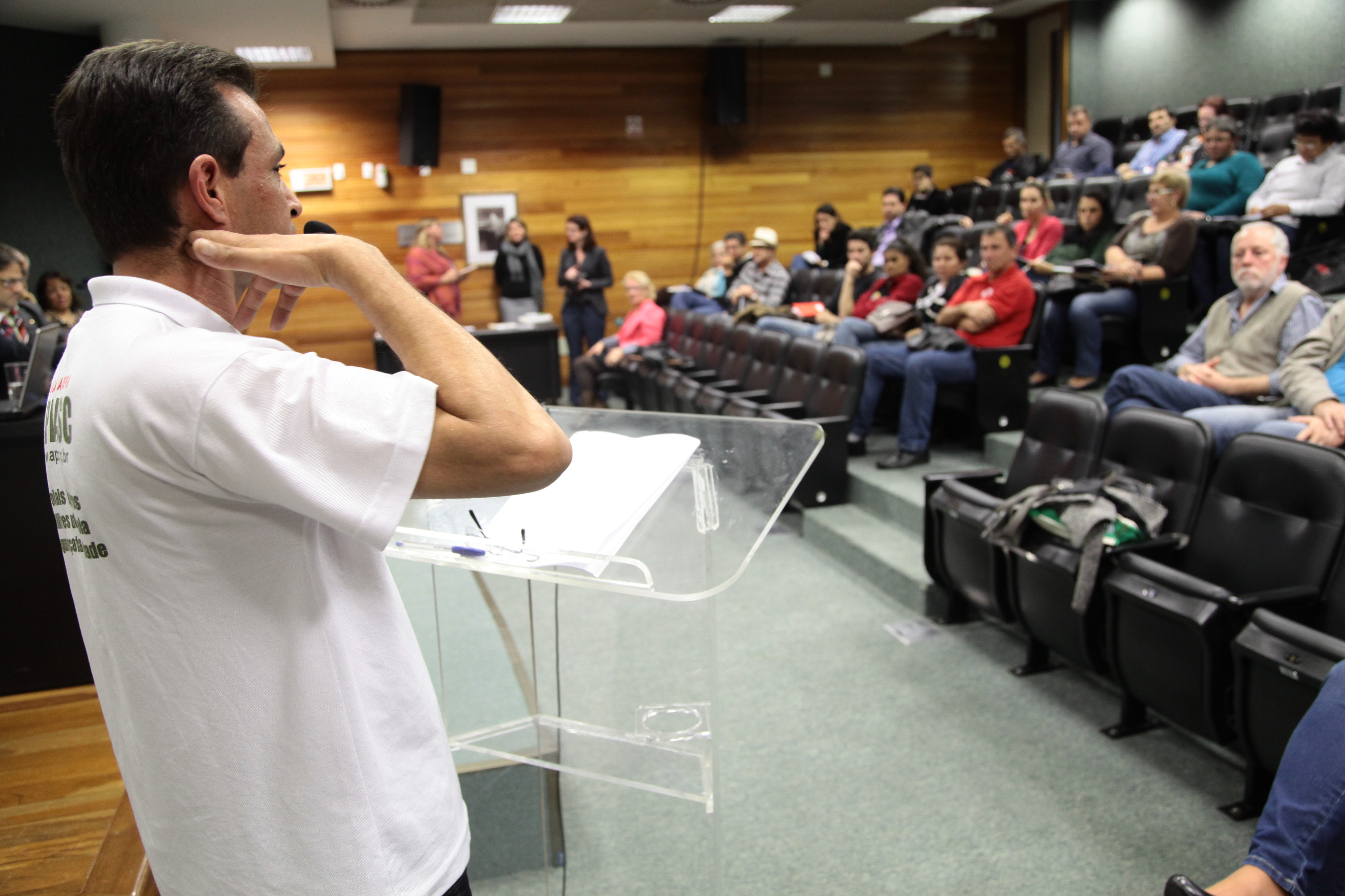 Frente Parlamentar em Defesa da Saúde do Trabalhador - Saúde do Trabalhador e da Trabalhadora no Serviço Público. Foto: Miriam Zomer/Agência AL