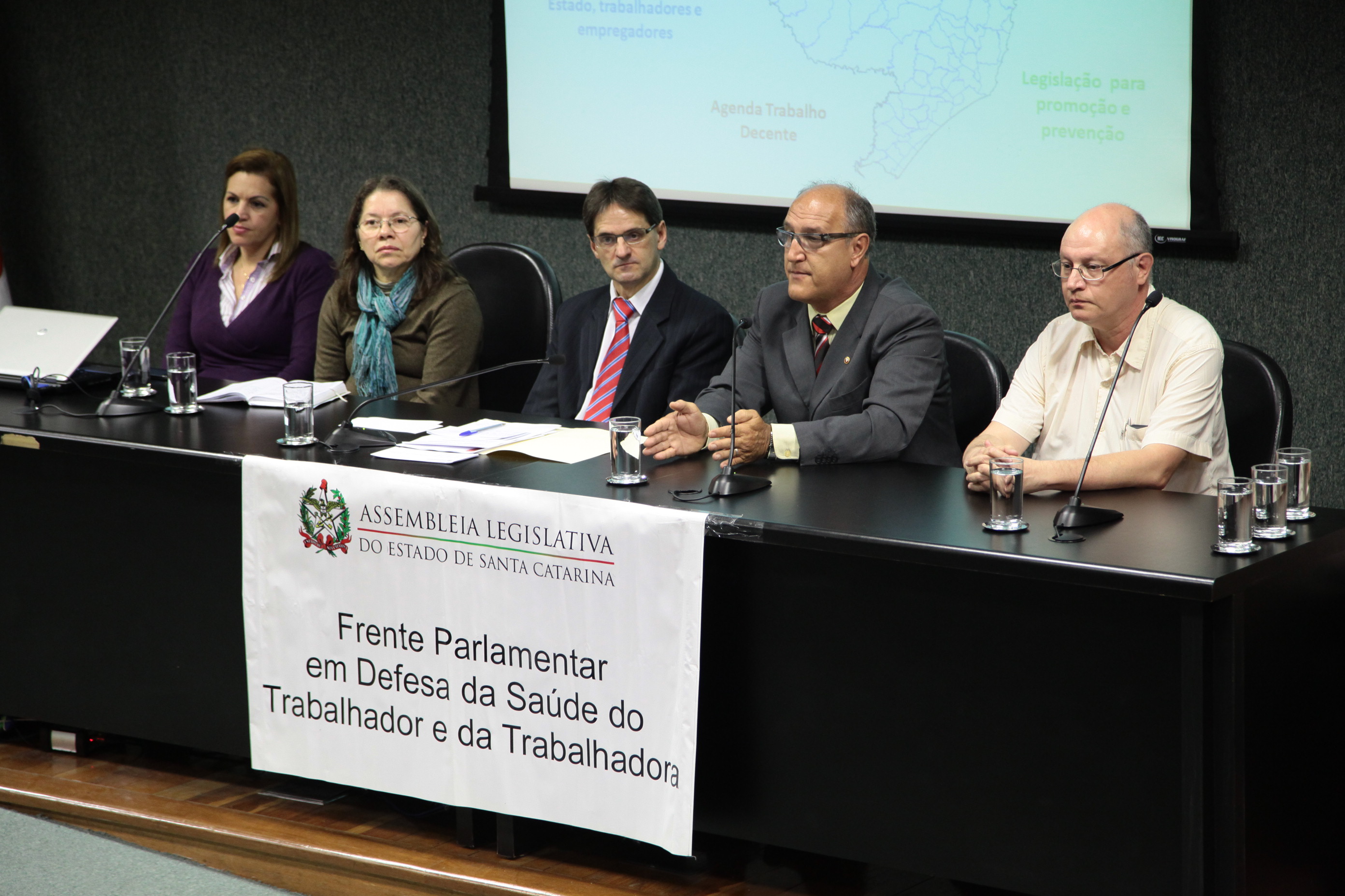 Frente Parlamentar em Defesa da Saúde do Trabalhador - Saúde do Trabalhador e da Trabalhadora no Serviço Público. Foto: Miriam Zomer/Agência AL