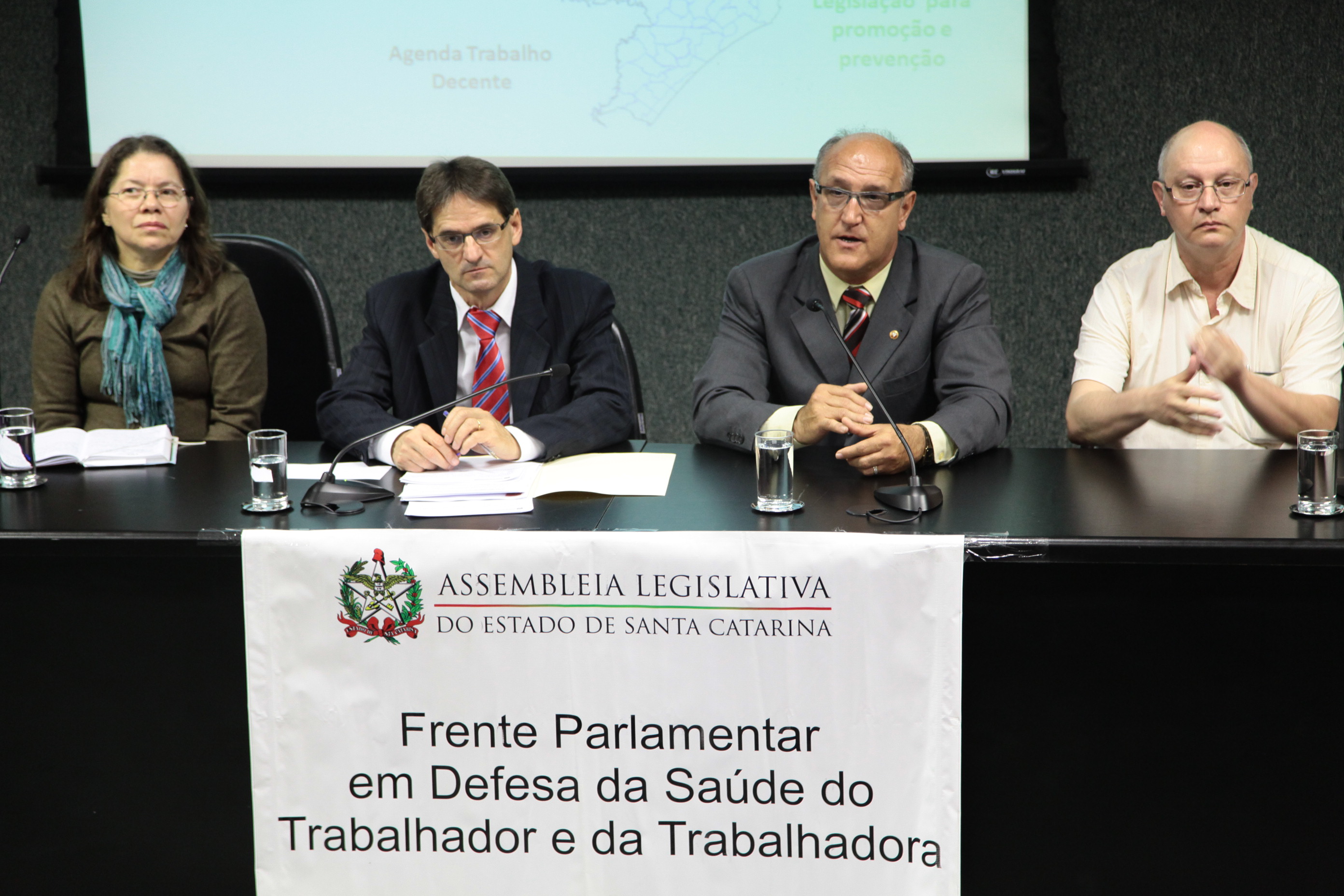 Frente Parlamentar em Defesa da Saúde do Trabalhador - Saúde do Trabalhador e da Trabalhadora no Serviço Público. Foto: Miriam Zomer/Agência AL