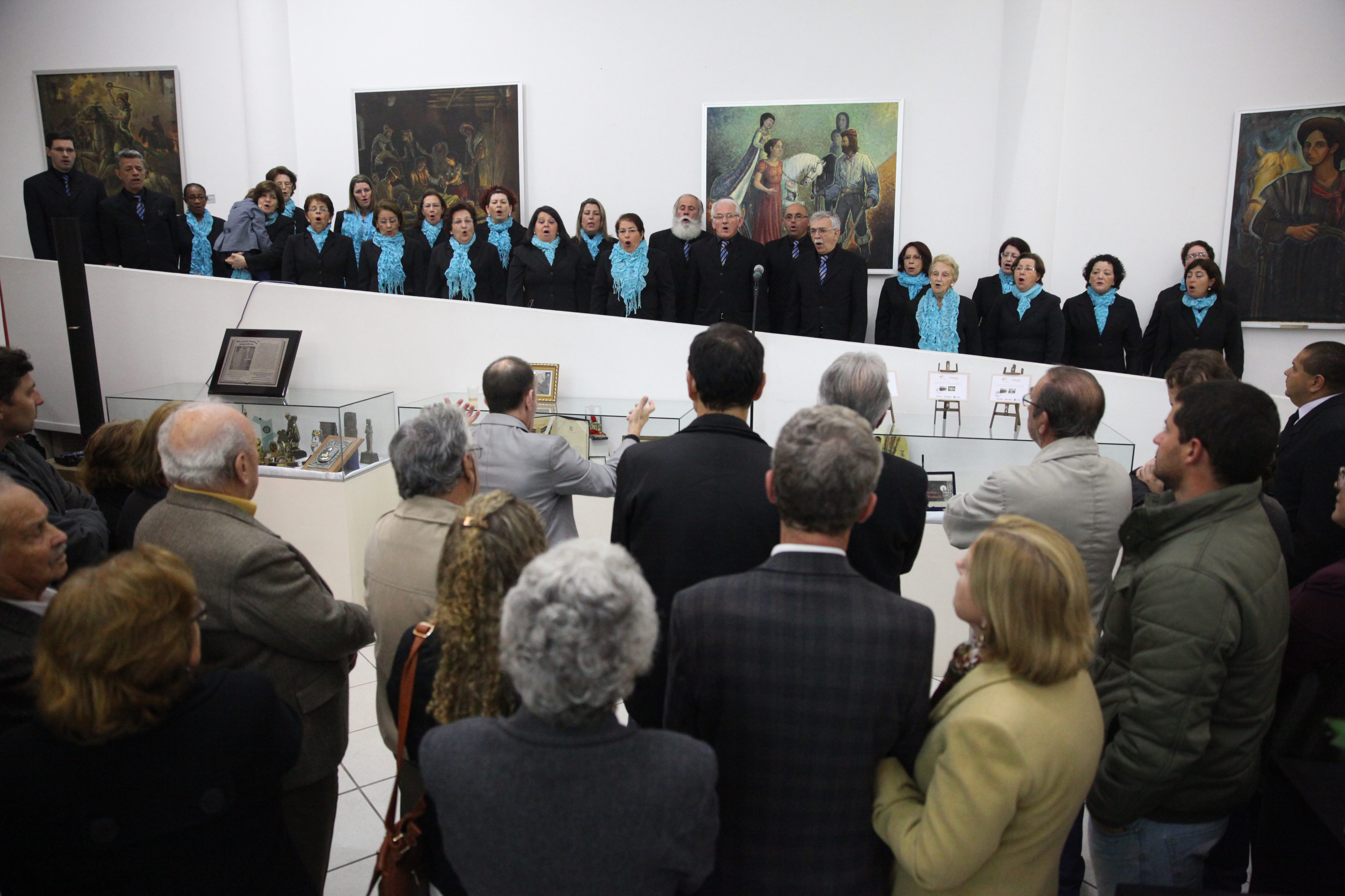 Lançamento da Exposição - Willy Zumblick em Tubarão - Foto: Lucas Gabriel Diniz / Agência AL