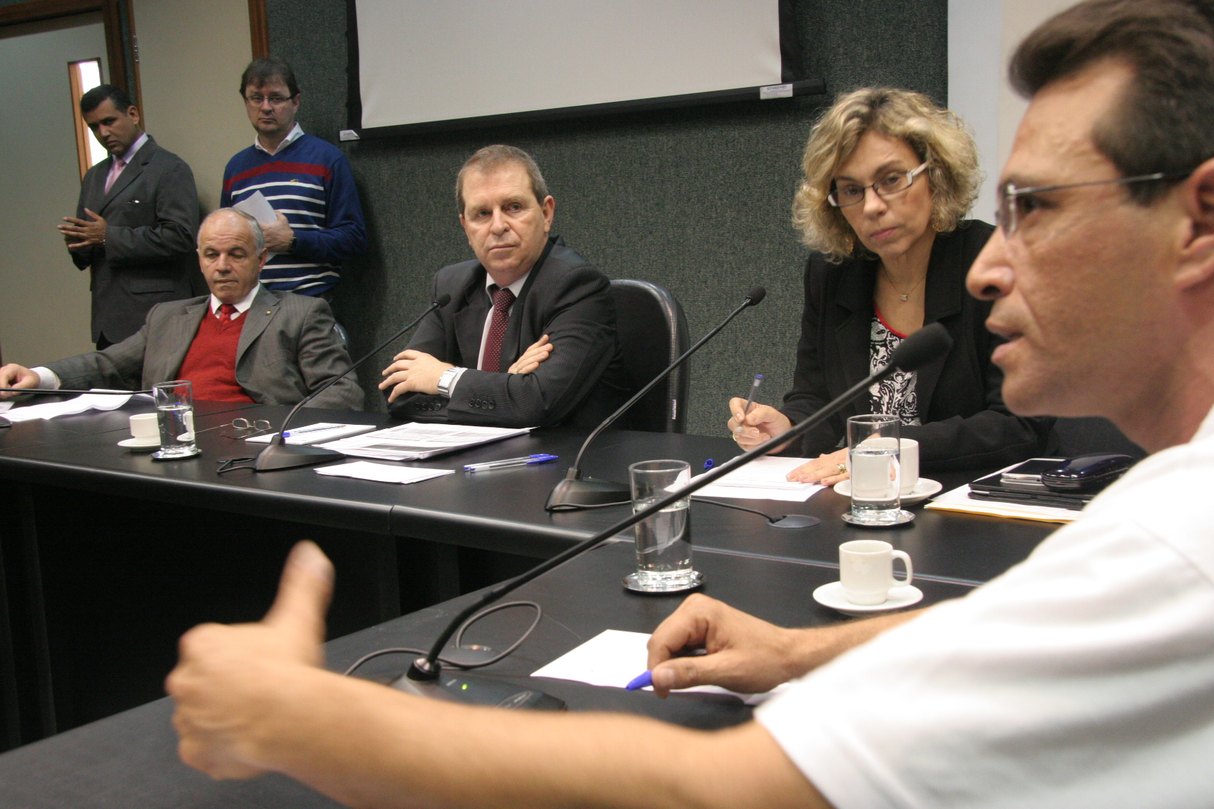 Reunião da Comissão de Segurança Pública e Comissão de Pesca e Aquicultura. Foto: Eduardo Guedes de Oliveira/Agência AL