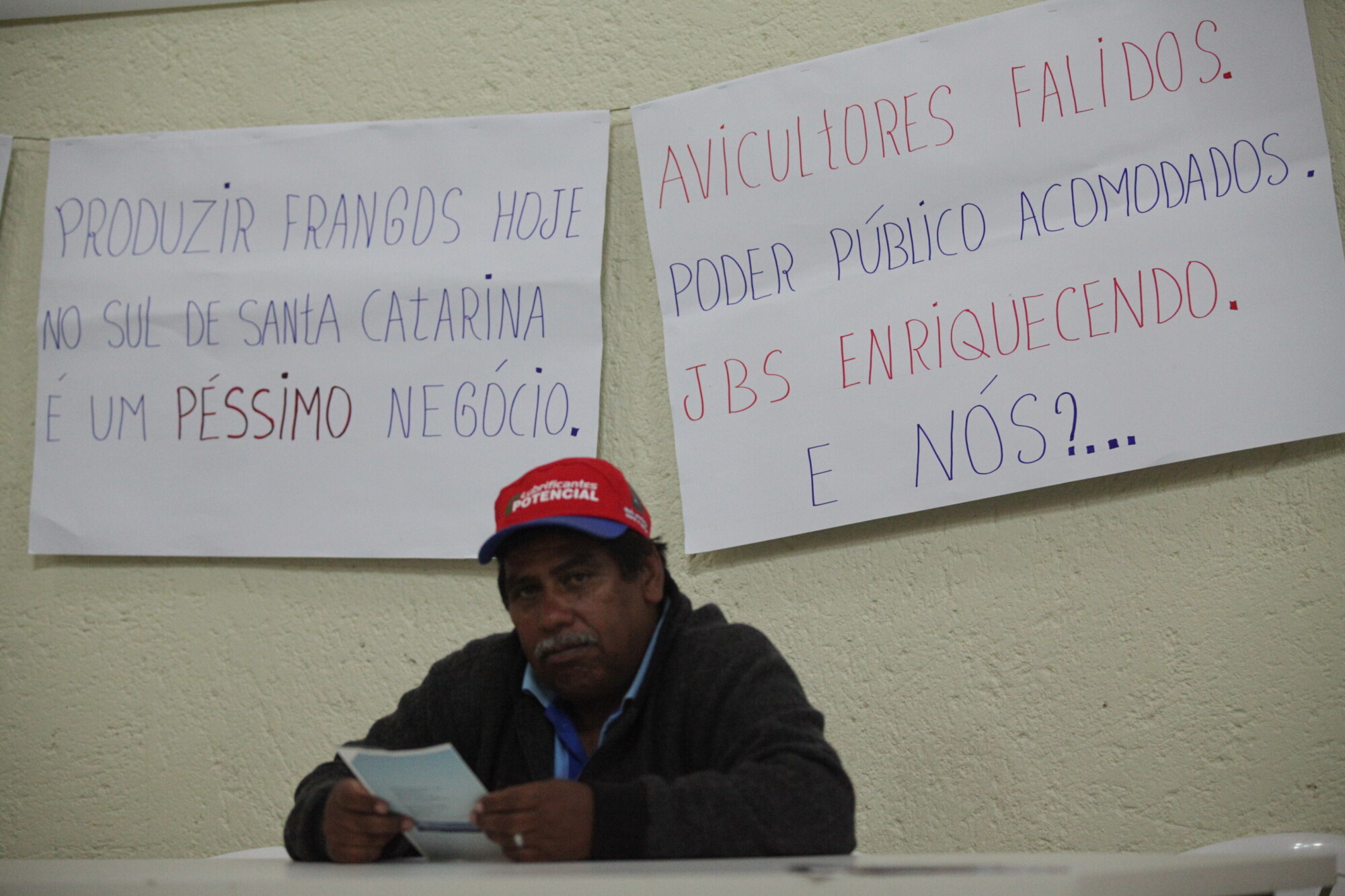 Audiência Pública em Nova Veneza debateu os problemas na avicultura de Santa Catarina. Foto: Solon Soares/AL