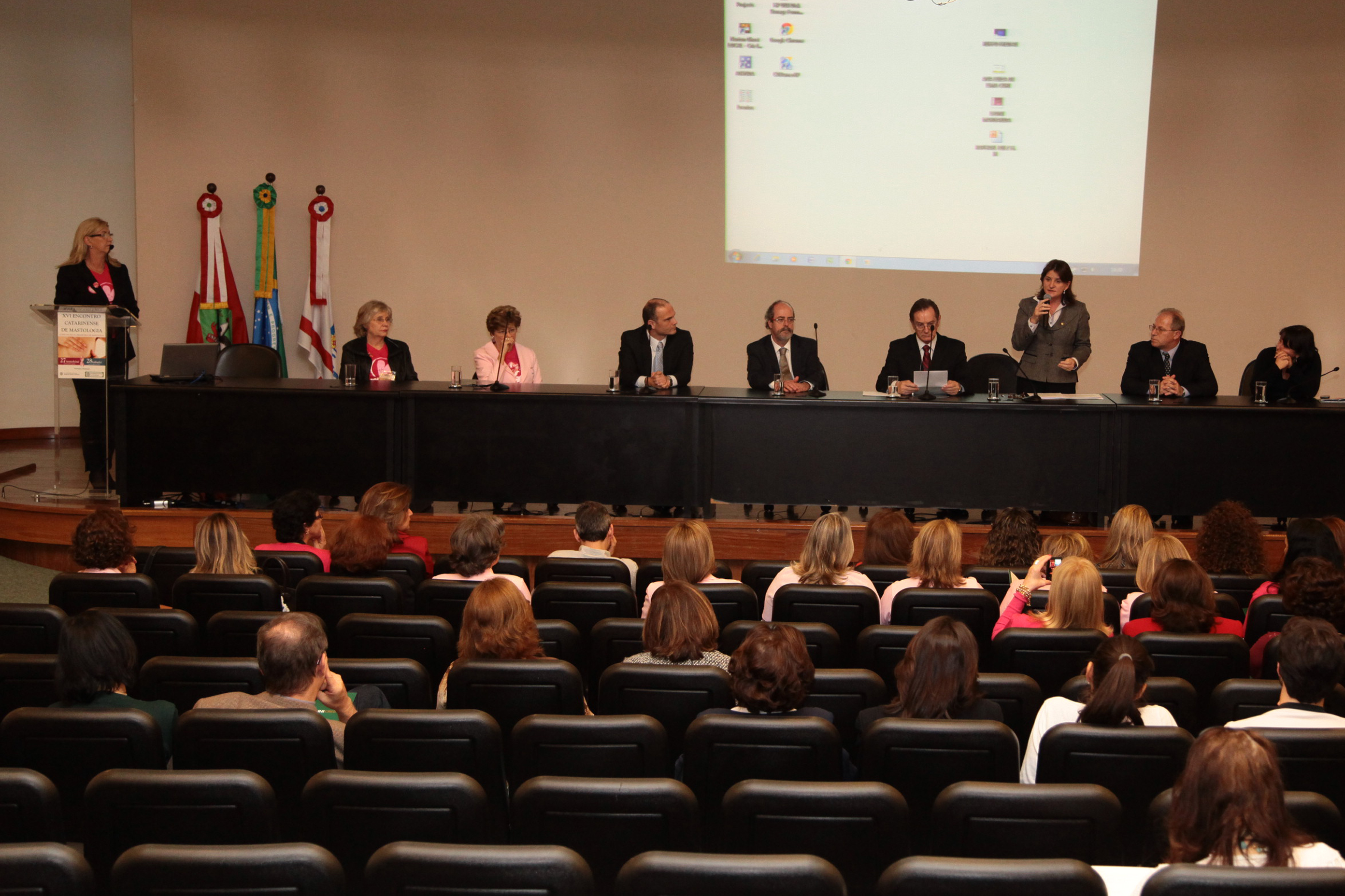 XVI Encontro da Escola Catarinense de Mastologia - Foto: Juliana Stadnik/Agência AL