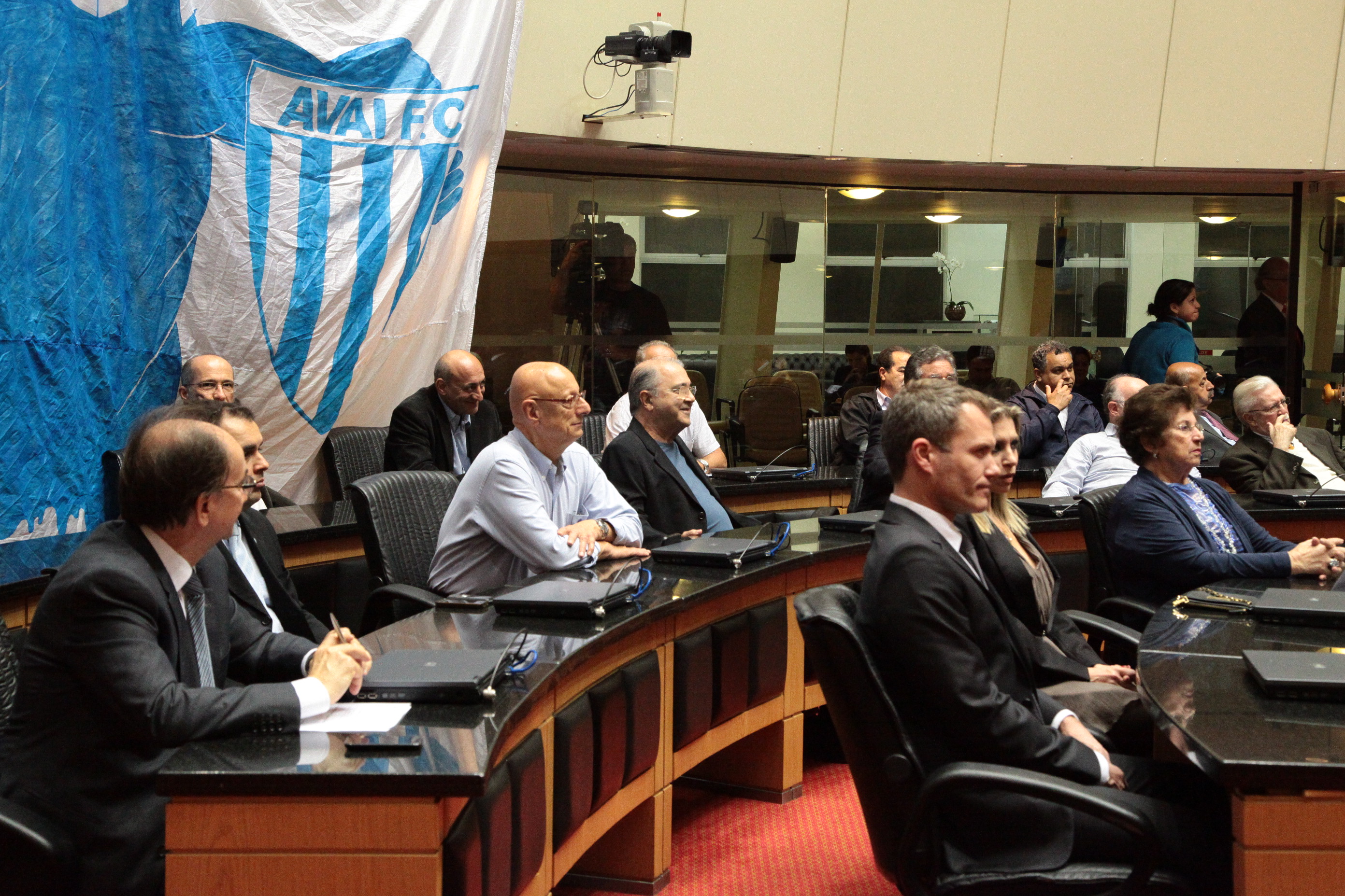 Assembleia Legislativa homenageia Avaí Futebol Clube. Foto: Jonas Lemos Campos/Agência AL