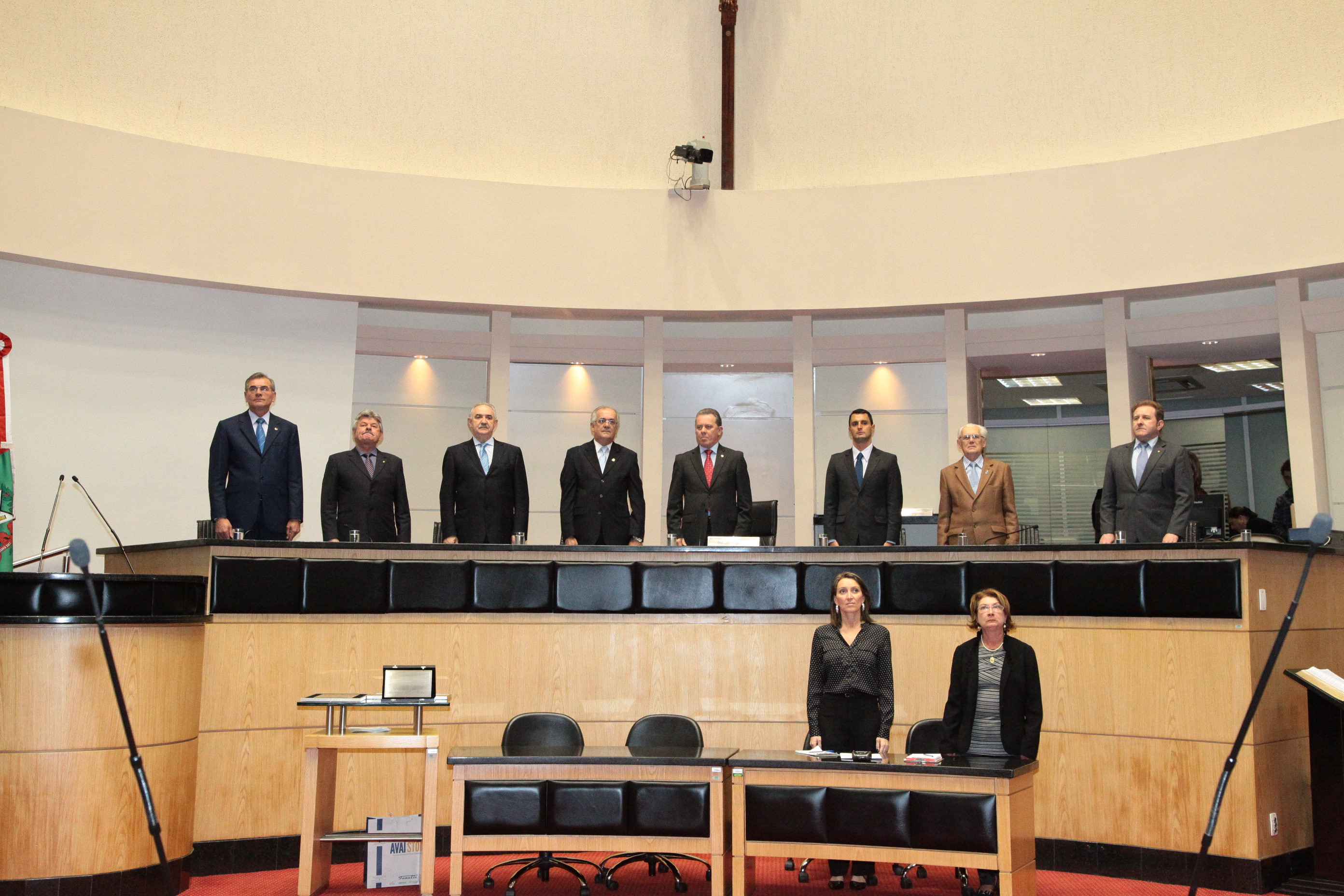 Assembleia Legislativa homenageia Avaí Futebol Clube. Foto: Jonas Lemos Campos/Agência AL