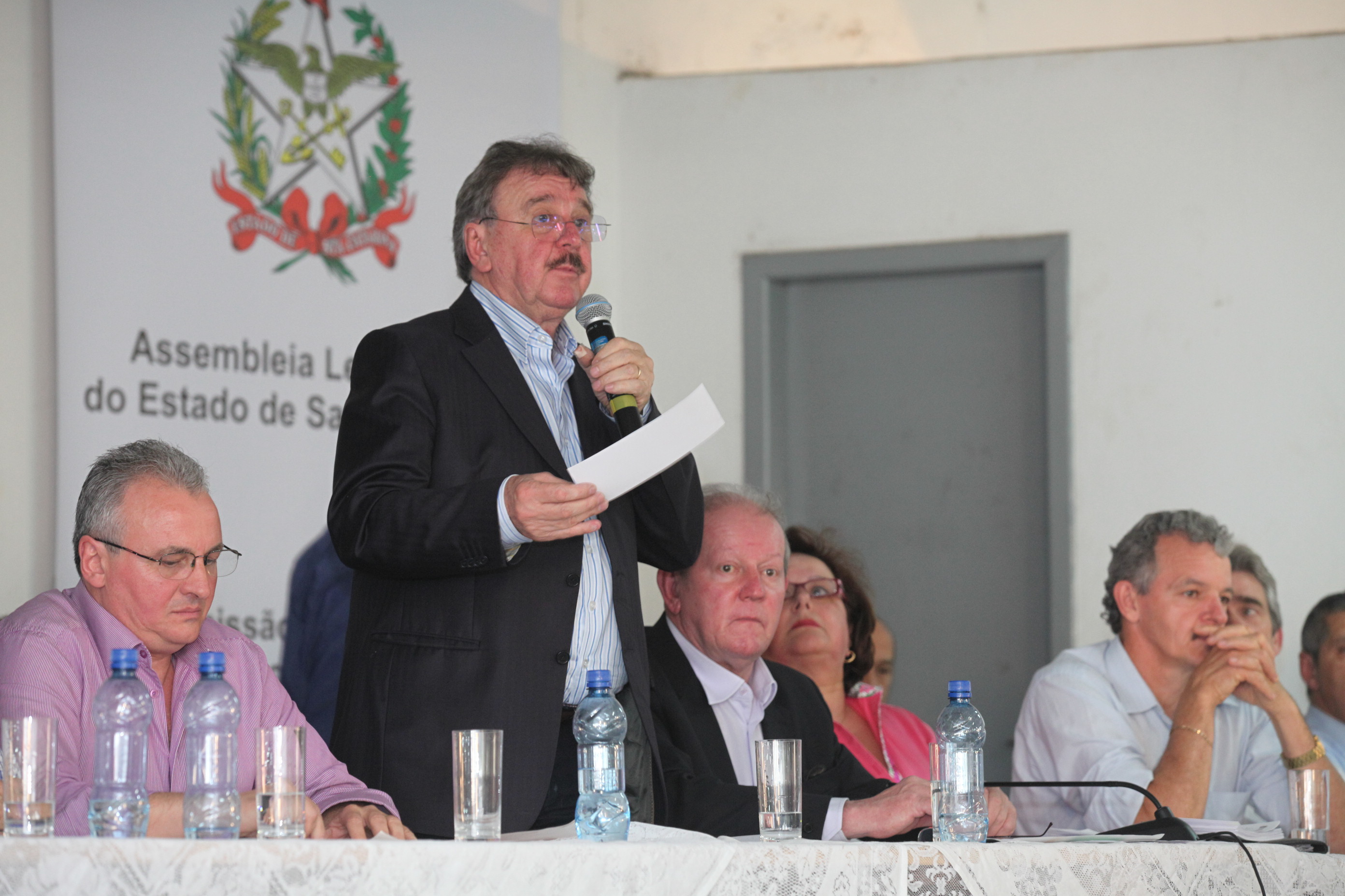 Deputado Moacir Sopelsa (PMDB) - Audiência Pública em Alfredo Wagner, SC - A situação dos Trabalhadores Rurais na Cebolicultura