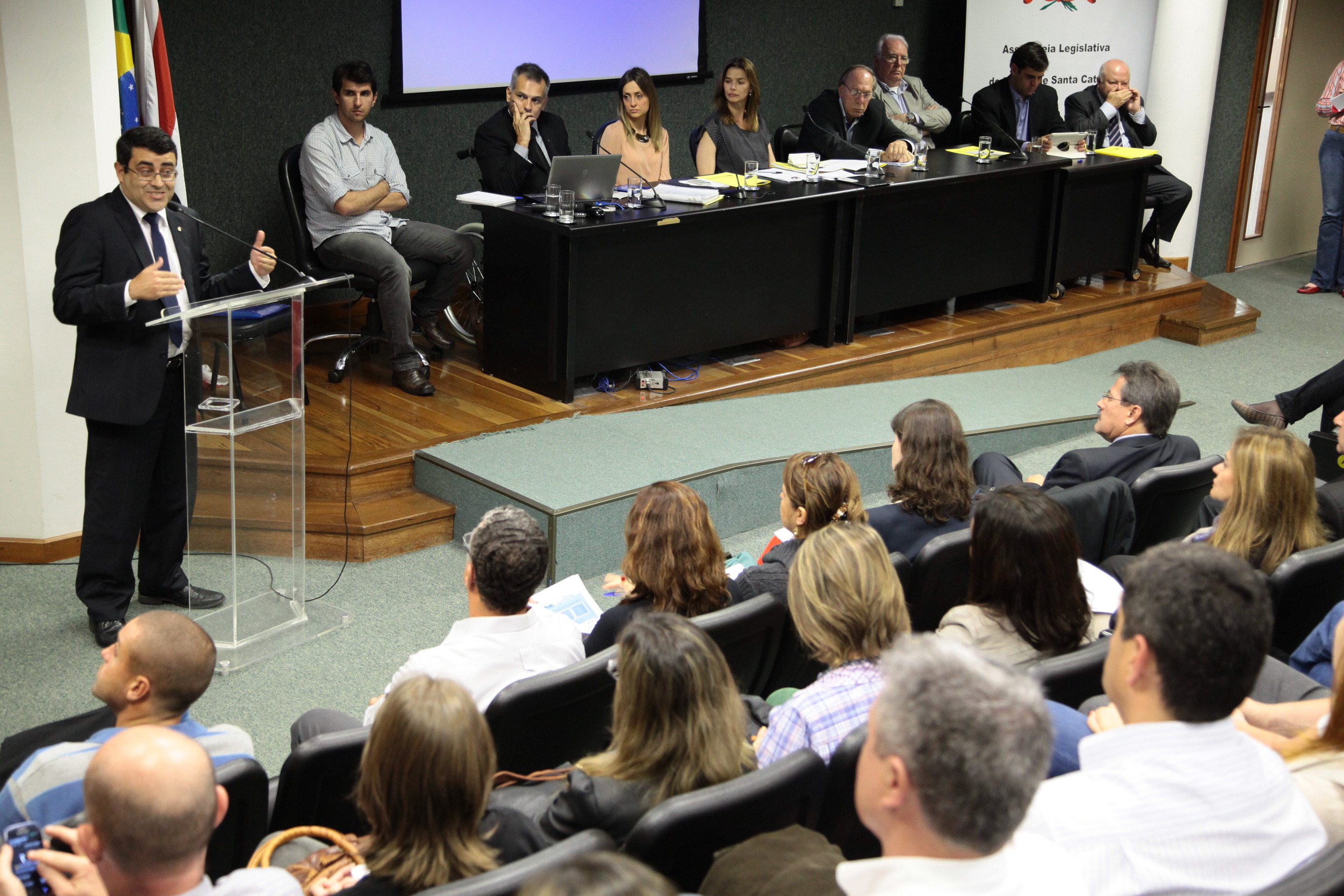 Reunião Ampliada com o Trade Turístico do Estado de Santa Catarina. Tema: Beach Clubs. Foto: Miriam Zomer/Agência AL