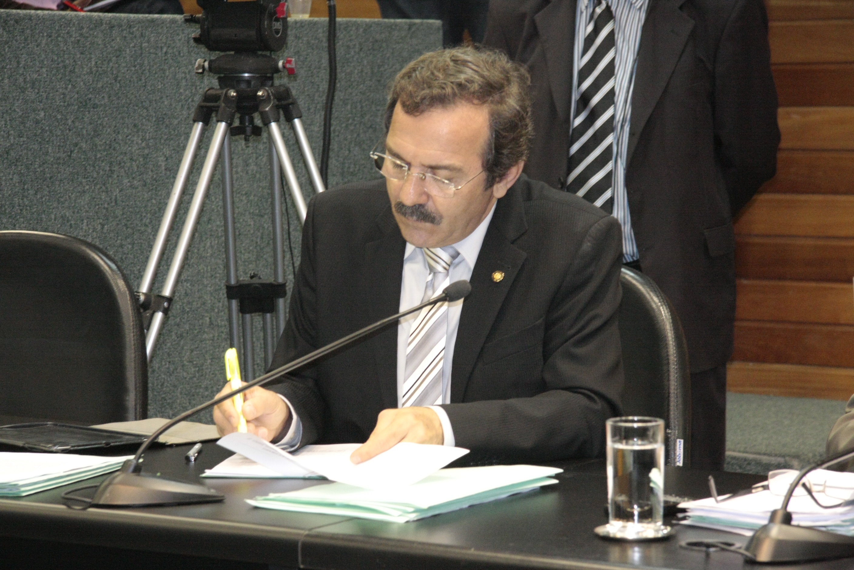 Reunião da Comissão de Constituição e Justiça. Foto: Leonardo Aguinaldo Gonçalves / Agência AL