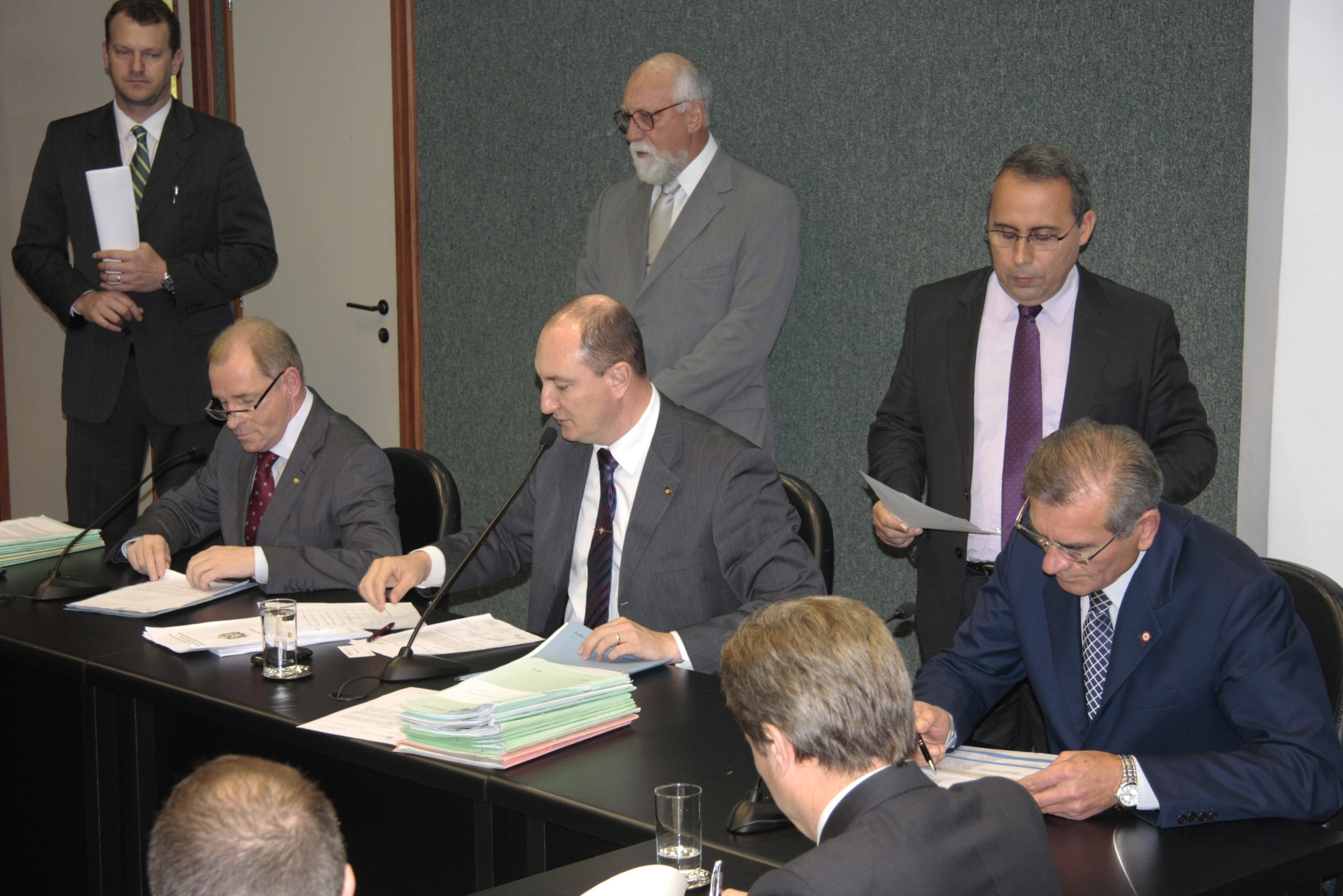 Reunião da Comissão de Constituição e Justiça. Foto: Leonardo Aguinaldo Gonçalves / Agência AL