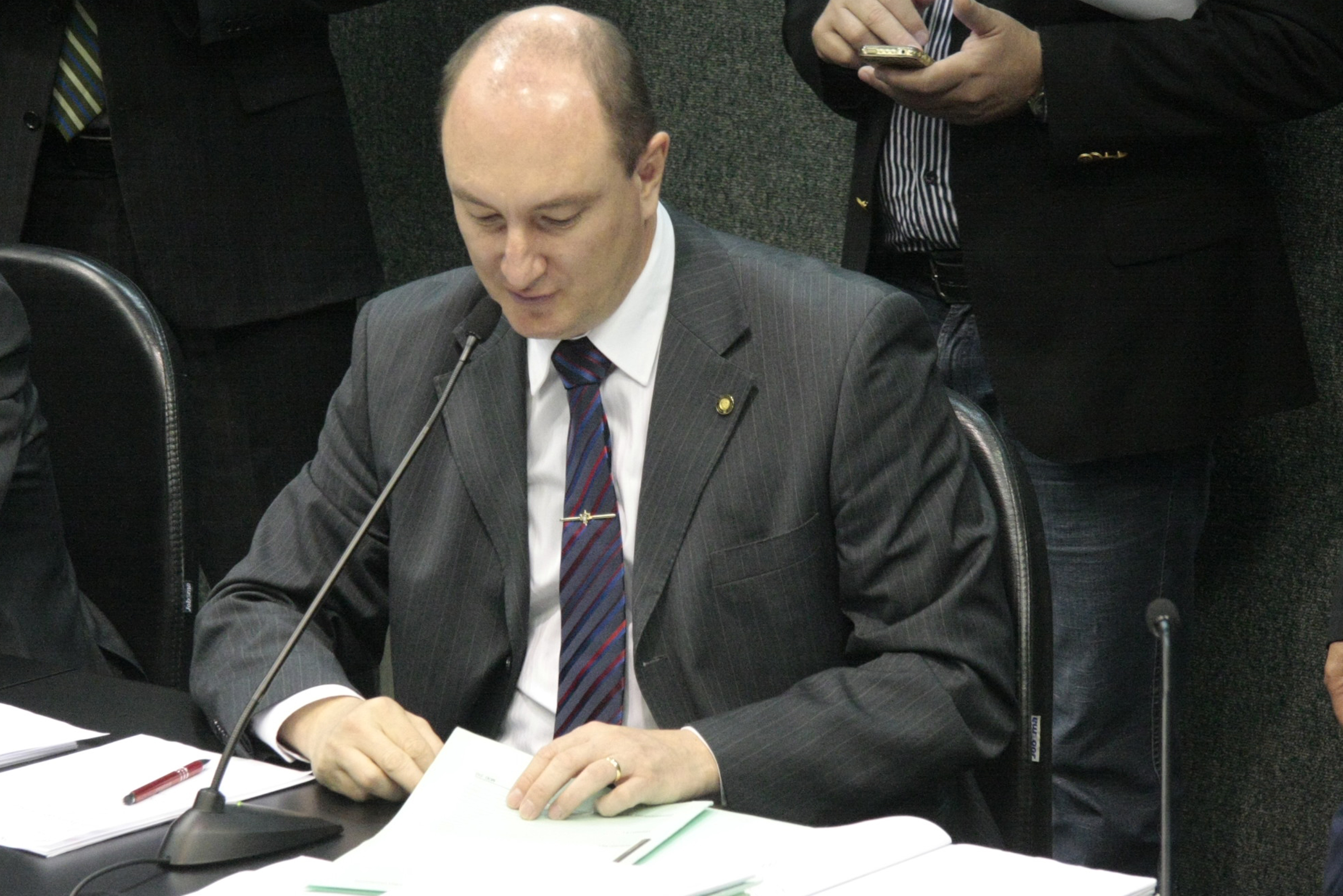 Reunião da Comissão de Constituição e Justiça. Foto: Leonardo Aguinaldo Gonçalves / Agência AL