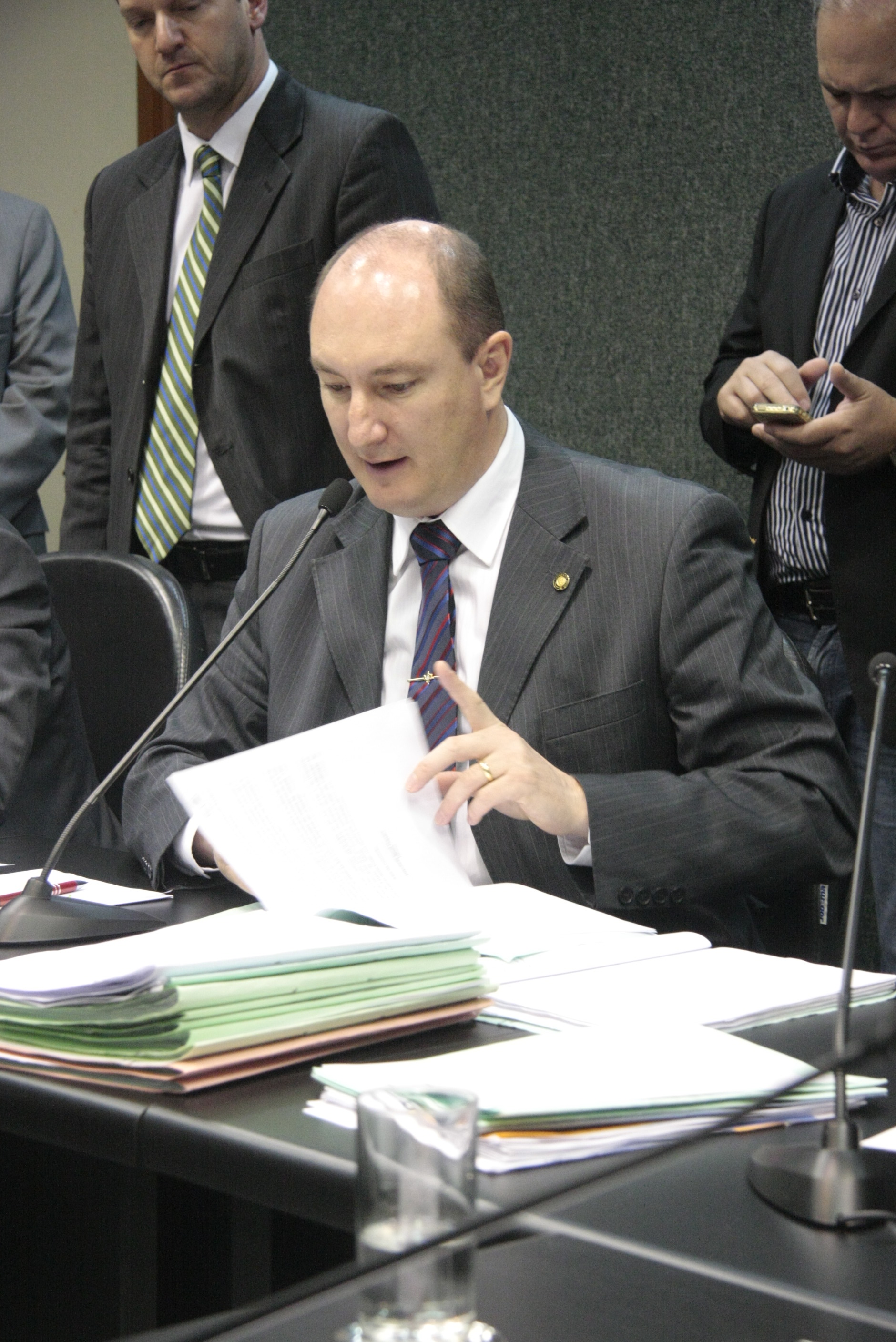 Reunião da Comissão de Constituição e Justiça. Foto: Leonardo Aguinaldo Gonçalves / Agência AL