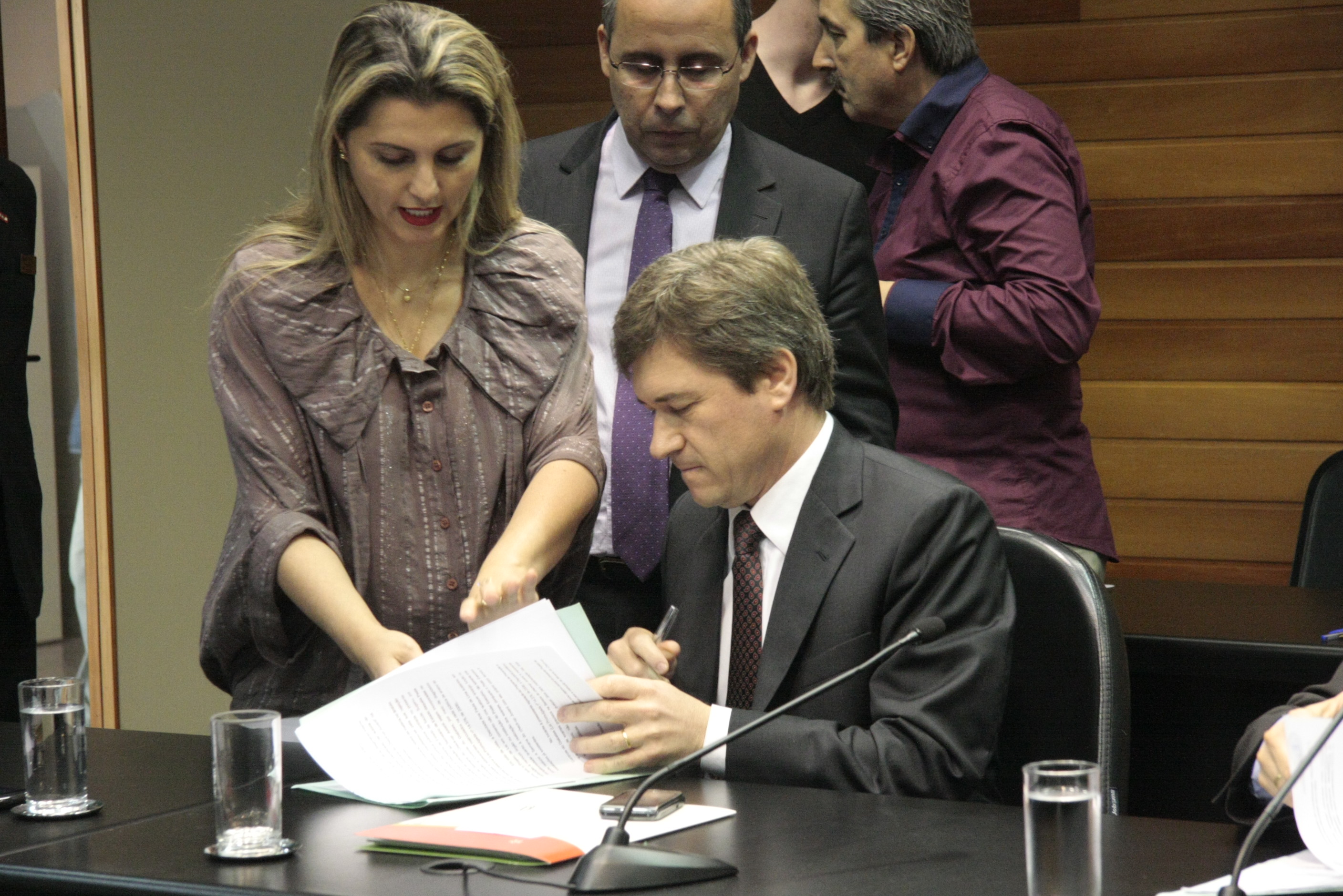 Reunião da Comissão de Constituição e Justiça. Foto: Leonardo Aguinaldo Gonçalves / Agência AL