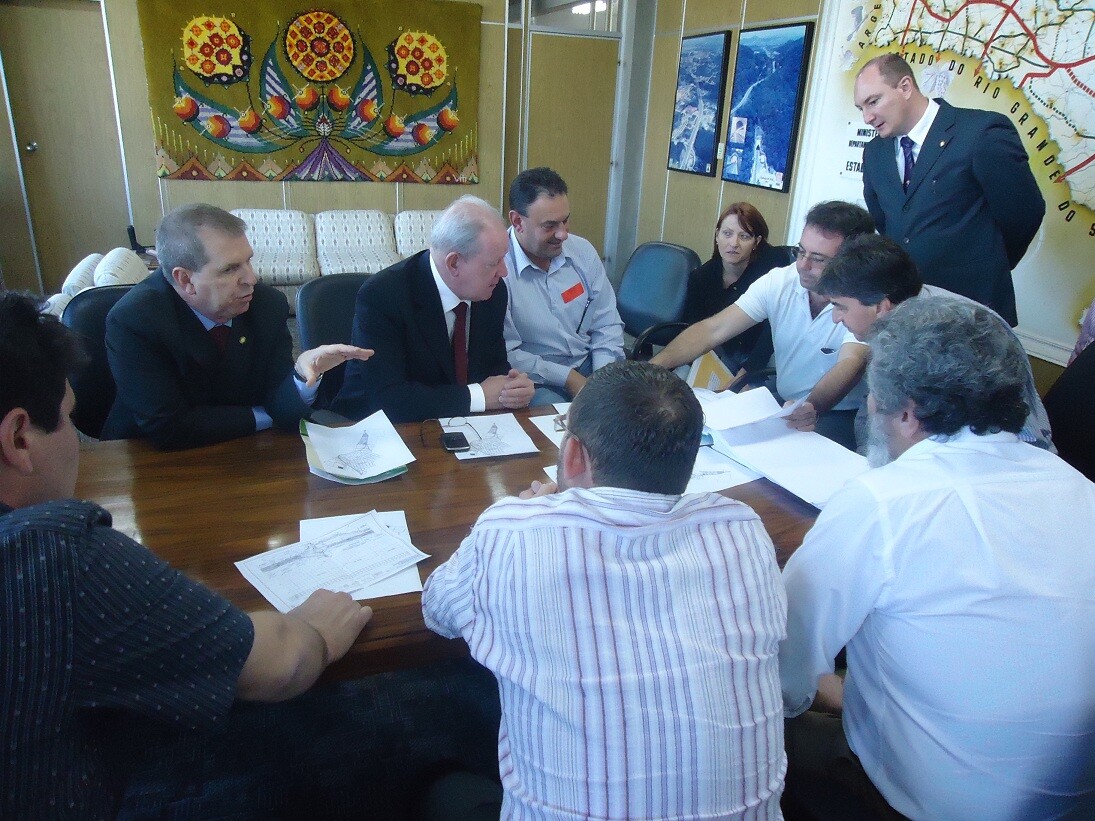 Reunião com o superintendente do DNIT
