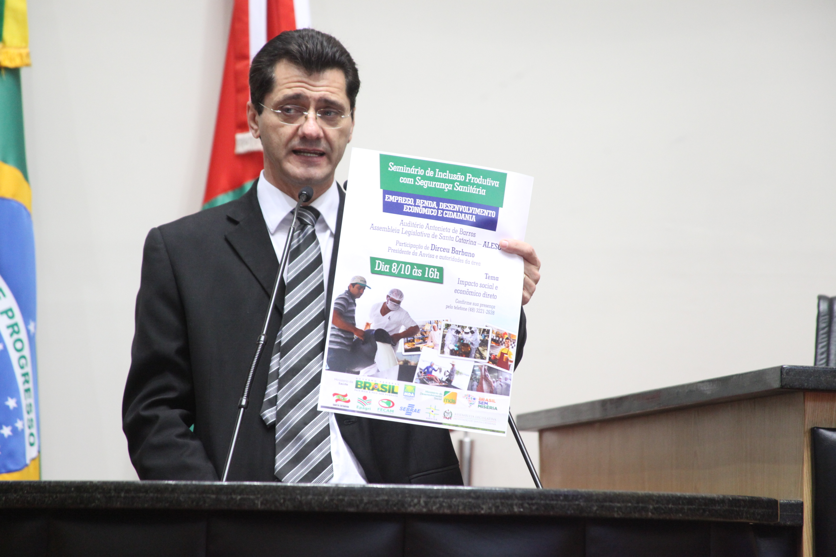 Sessão Ordinária. Foto: Fábio Queiroz / Agência Alesc