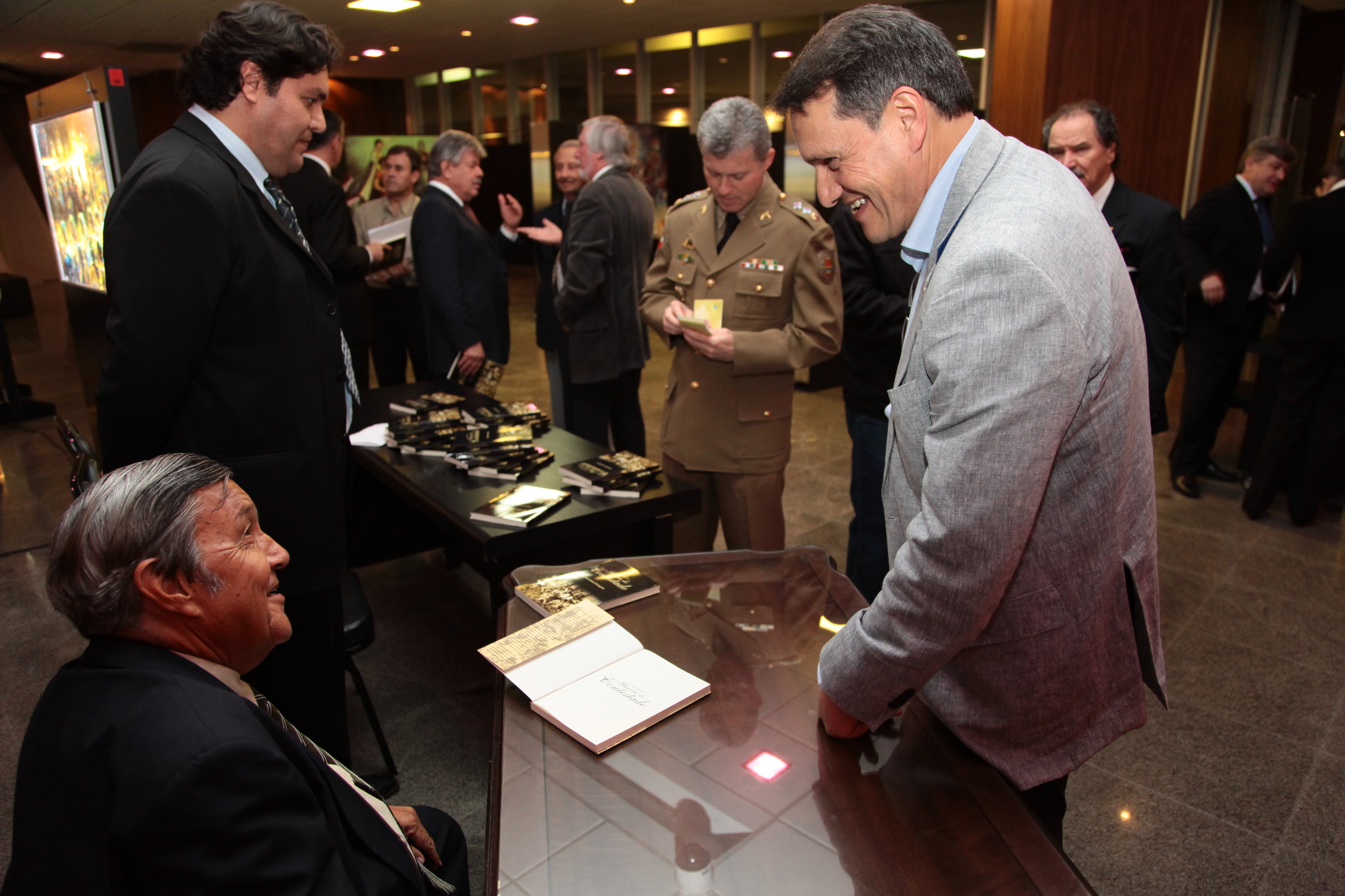 Lançamento Literário - A Sangrenta Guerra do Contestado - Autor: Paulo Ramos Derengoski. Foto: Miriam Zomer/ Agência AL