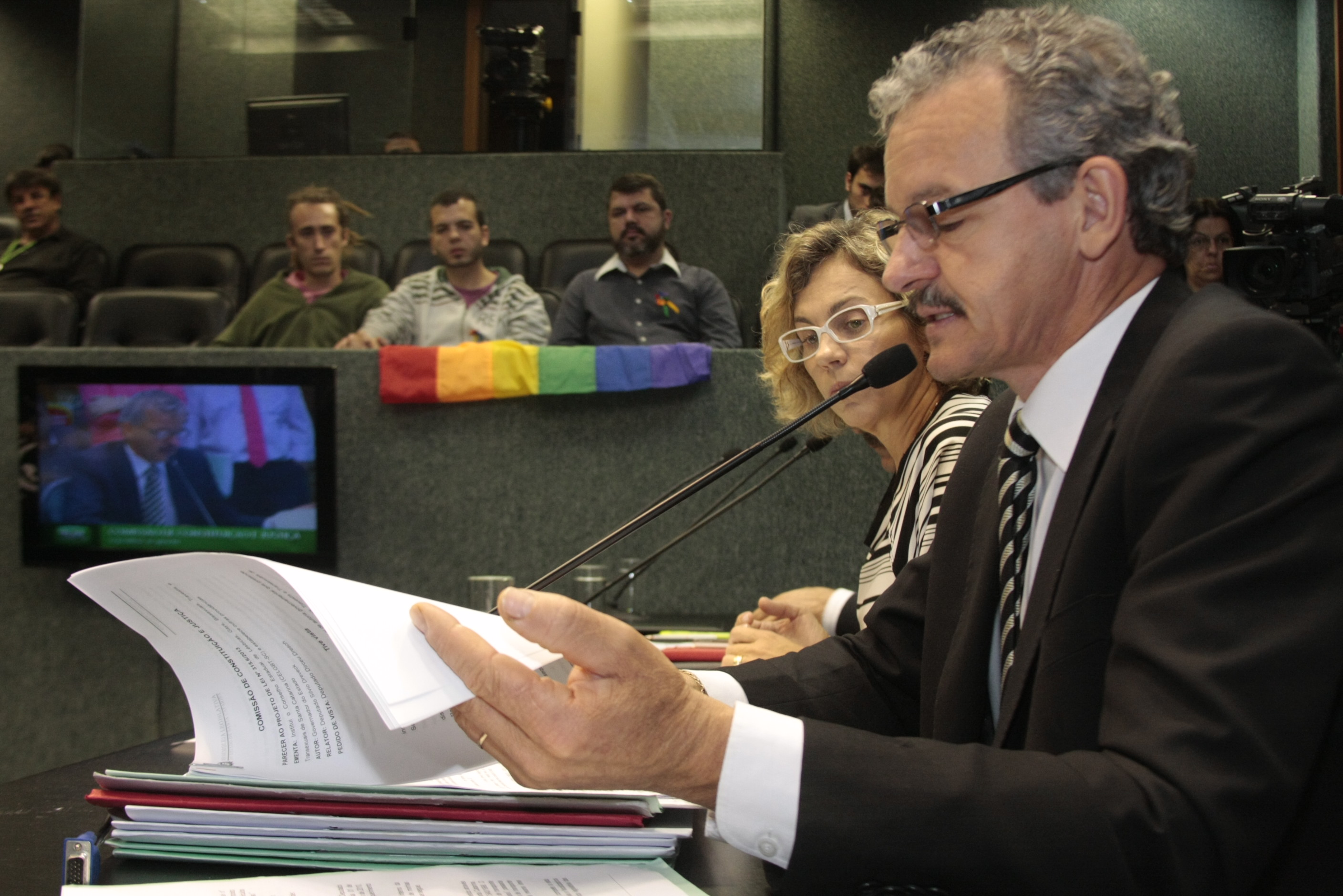 Reunião da Comissão de Constituição e Justiça. Foto: Fábio Queiroz