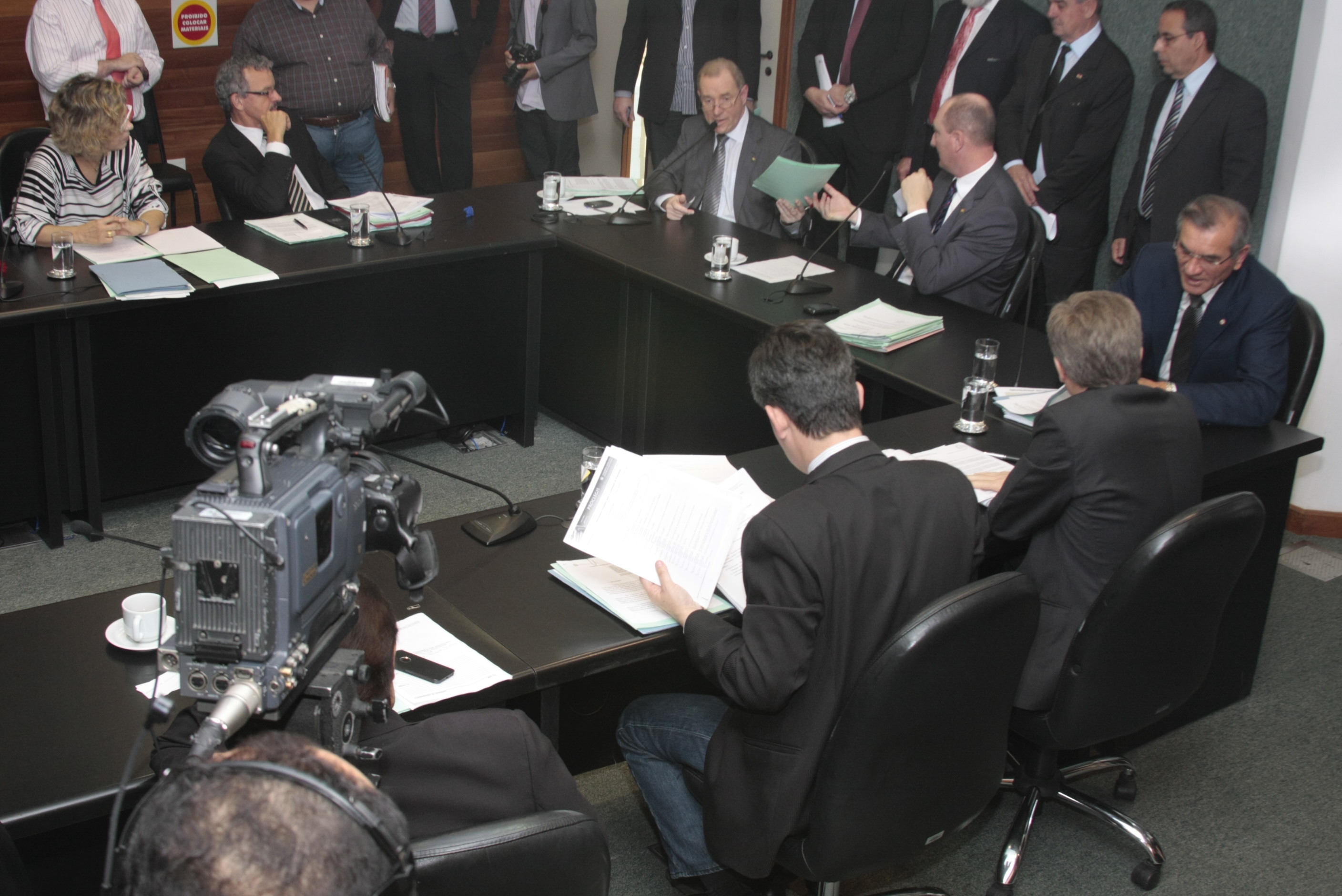 Reunião da Comissão de Constituição e Justiça. Foto: Fábio Queiroz