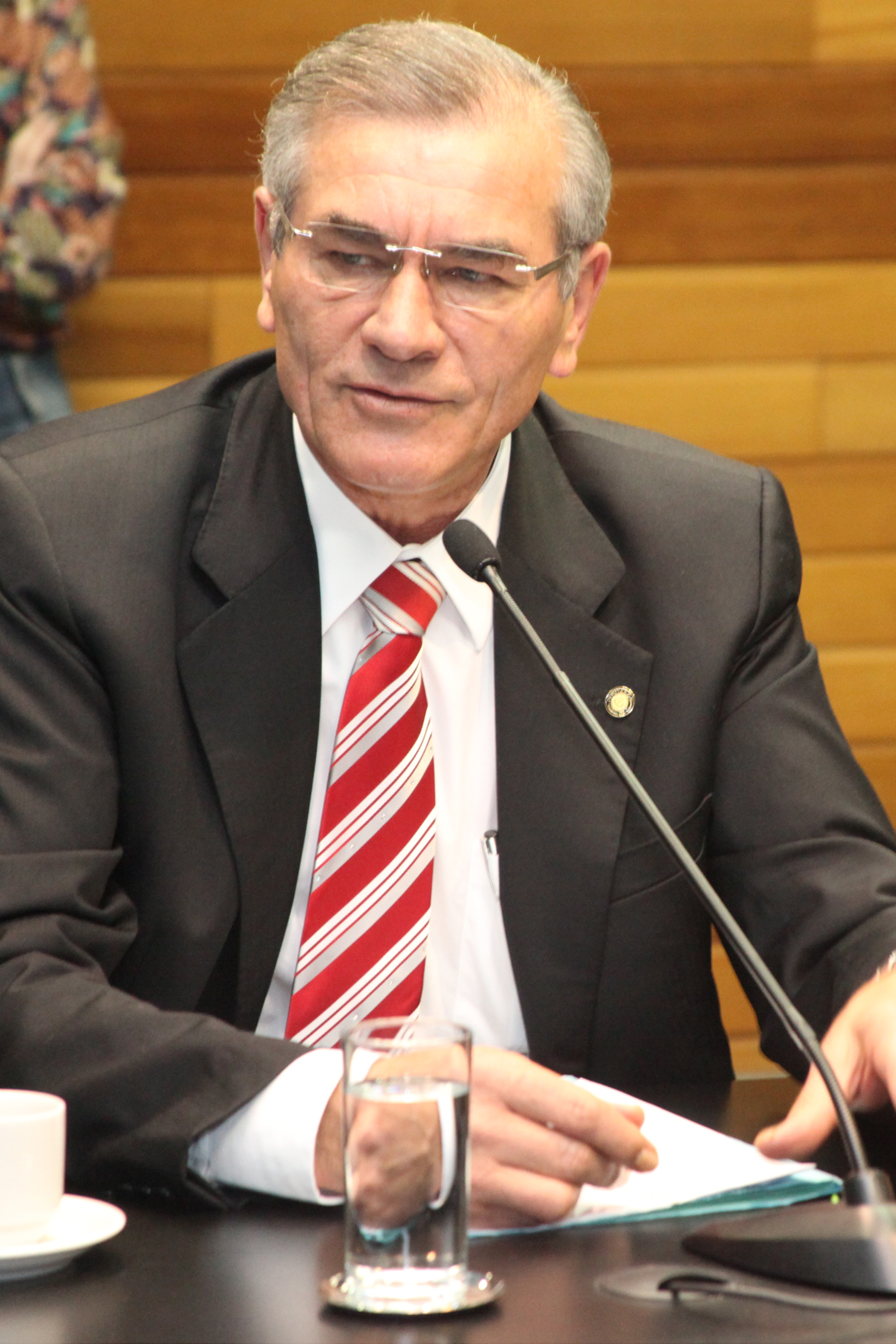 Deputado Silvio Dreveck (PP). Reunião da Comissão de Finanças e Tributação. Foto: Leonardo Gonçalves / Agência AL