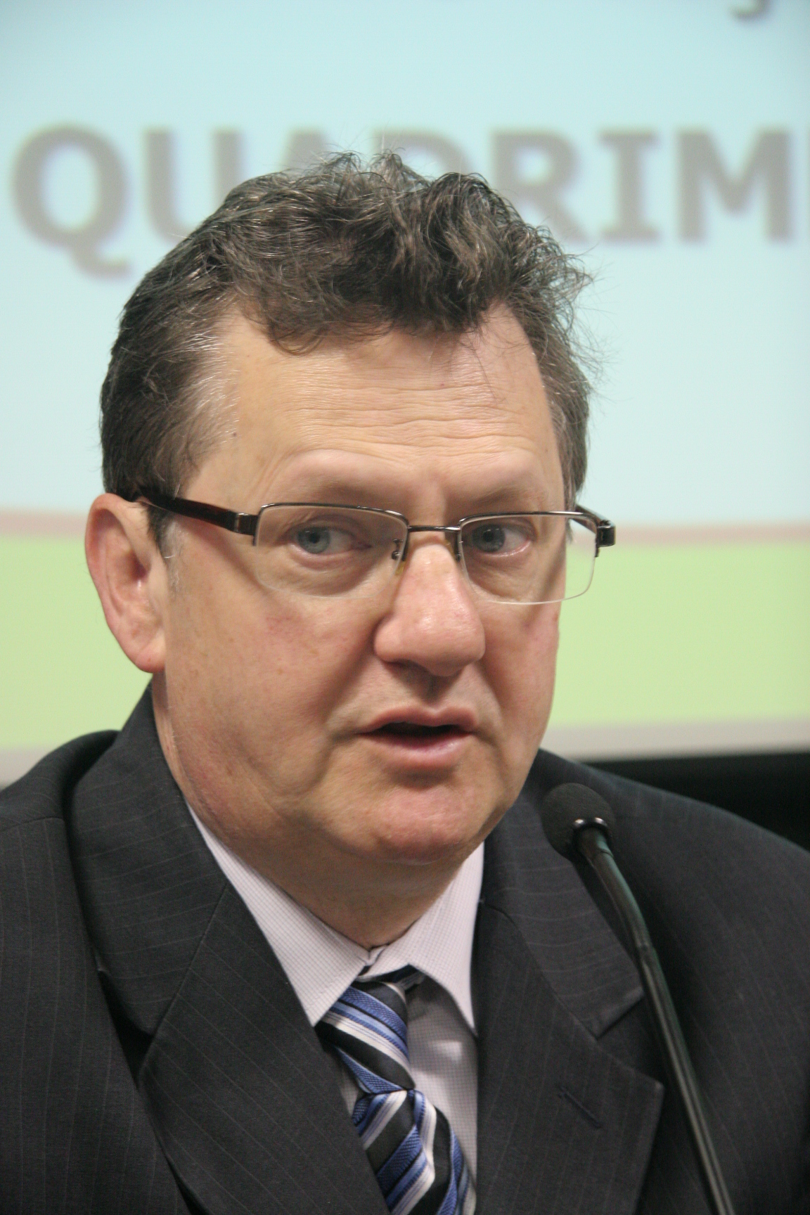 Acelio Casagrande. Sec. Adjunto da Saúde em SC. Audiência Pública - Comissão de Saúde. Foto: Eduardo Guedes de Oliveira/ Agência AL