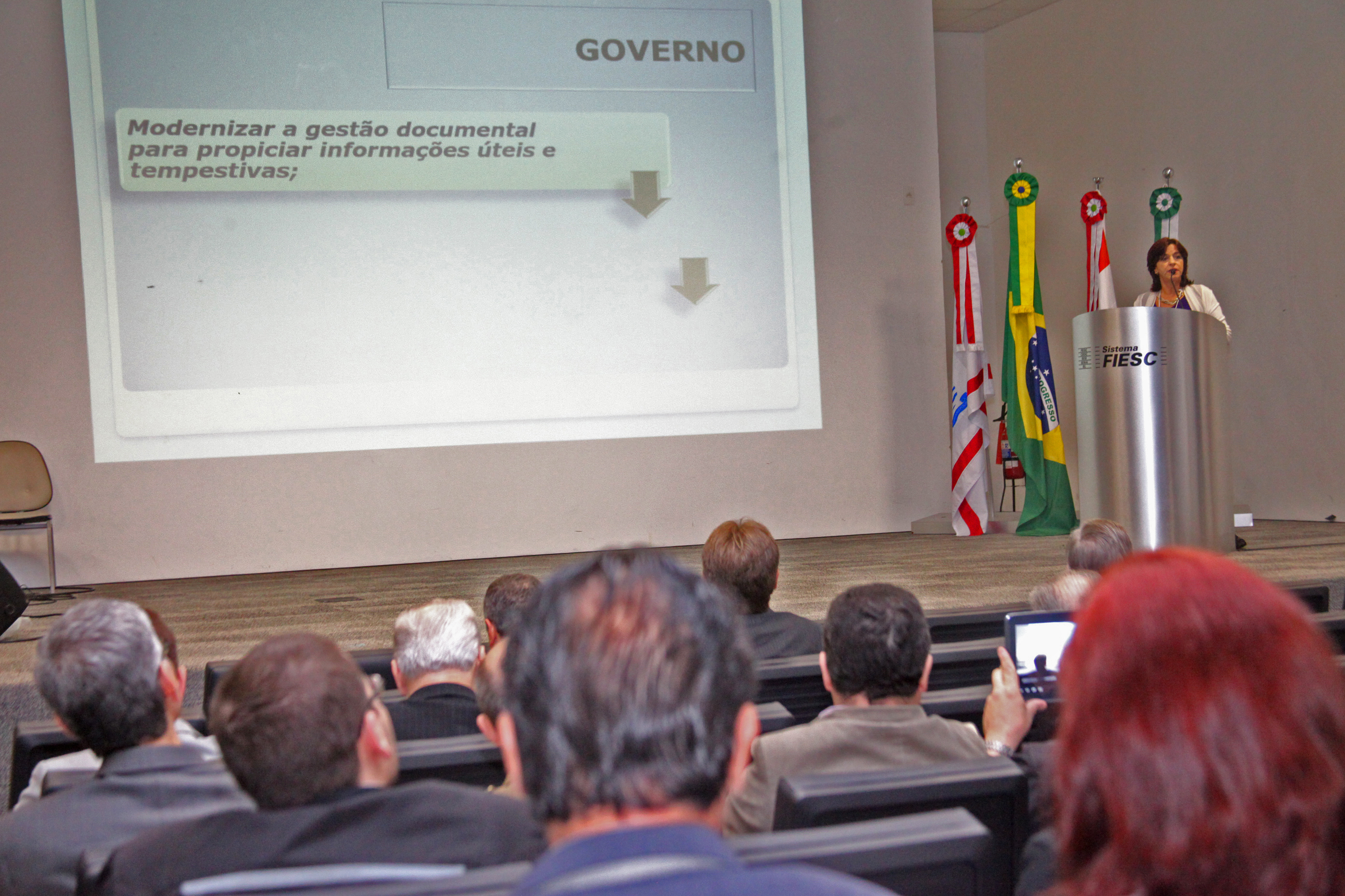 Palestra Transparência Pública - Fiesc. Foto: Fábio Queiroz