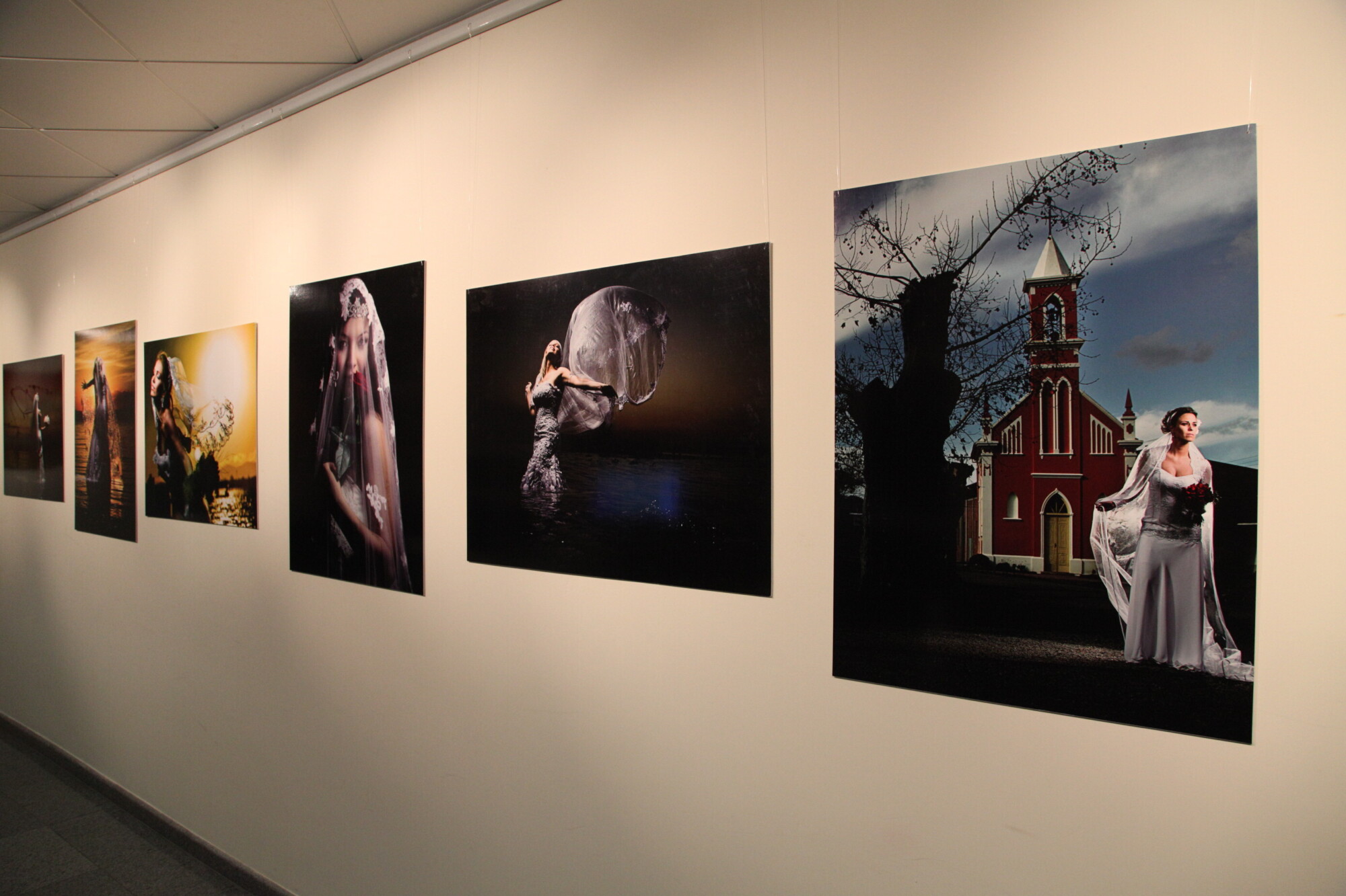 Legislativo recebe exposição fotográfica “A noiva e o véu de luz”