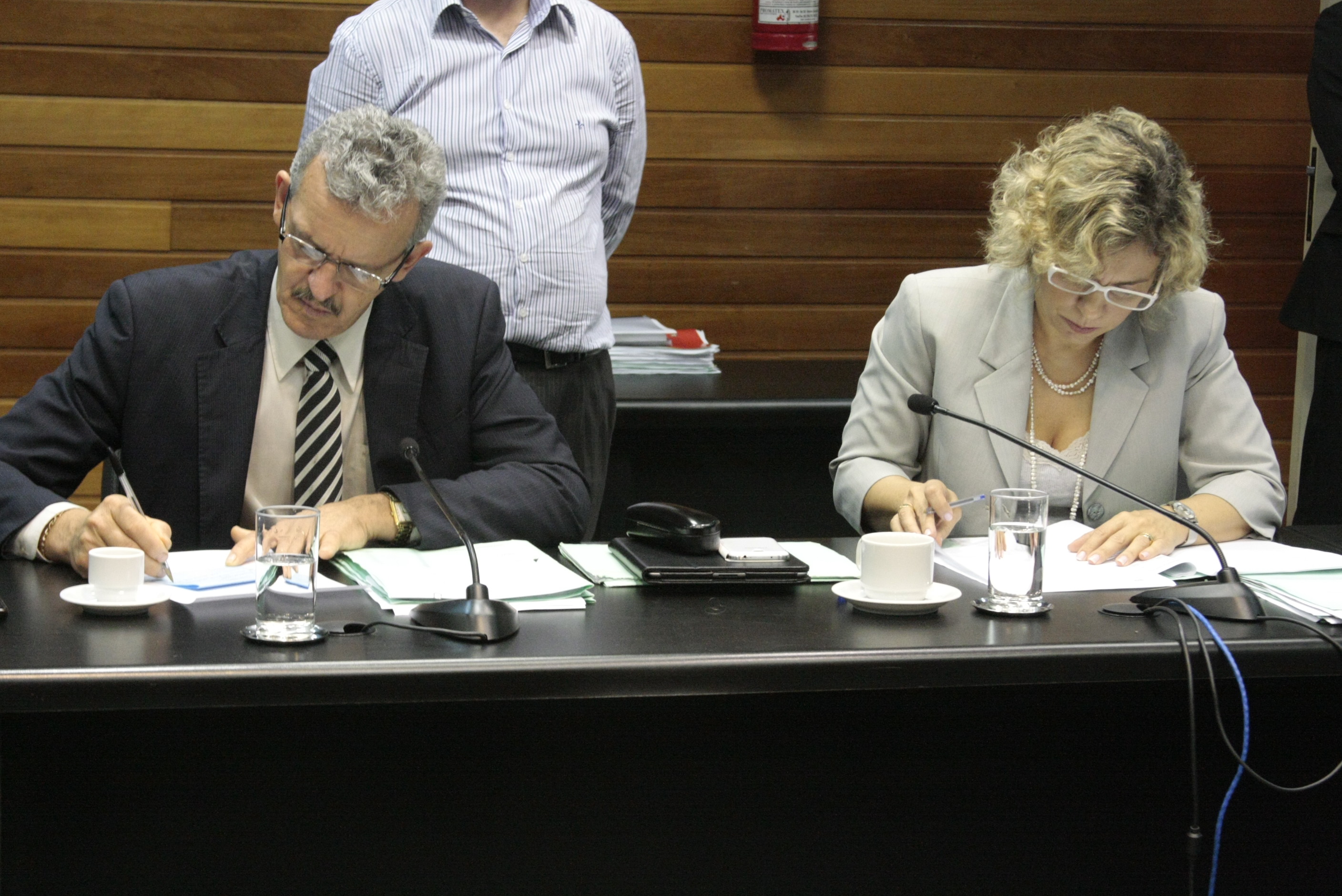 Reunião da Comissão de Constituição e Justiça. Foto: Fábio Queiroz / Agência AL