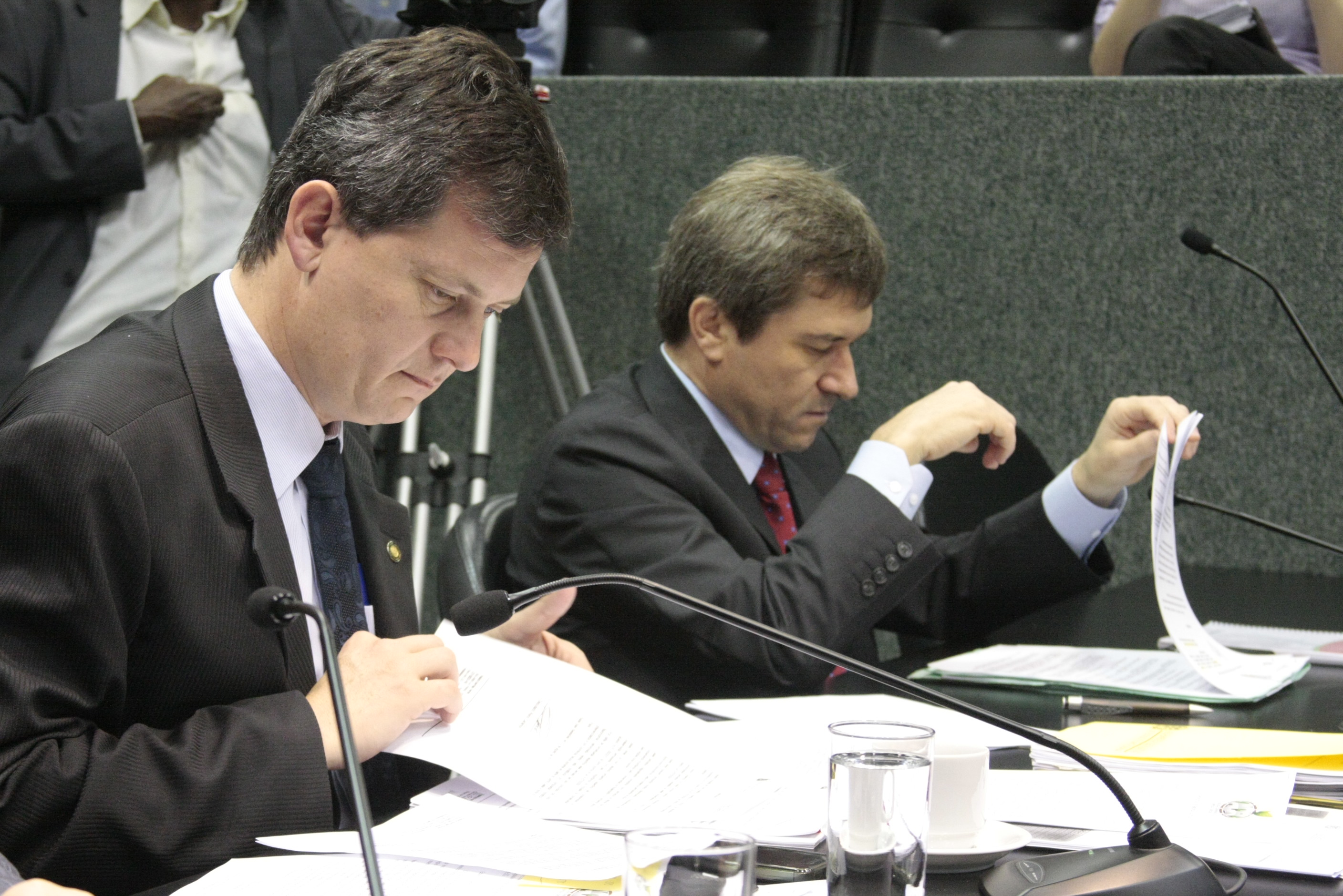 Reunião da Comissão de Constituição e Justiça. Foto: Fábio Queiroz / Agência AL