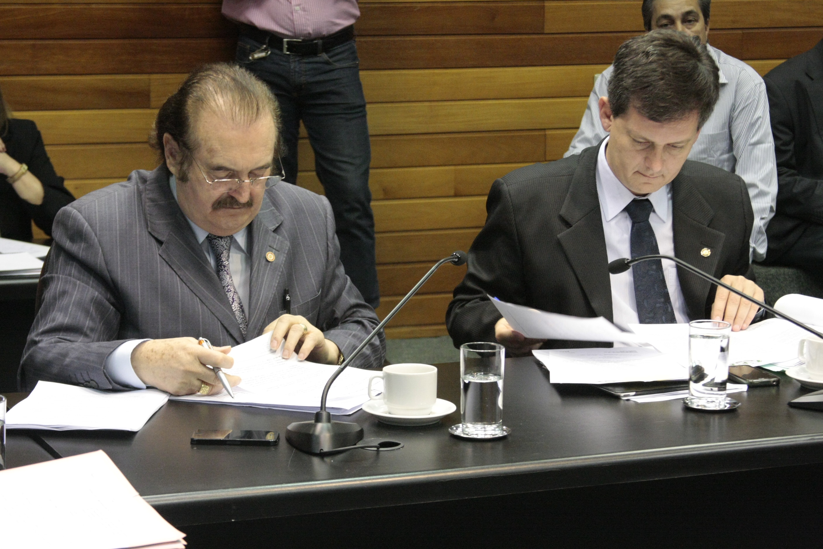 Reunião da Comissão de Constituição e Justiça. Foto: Fábio Queiroz / Agência AL