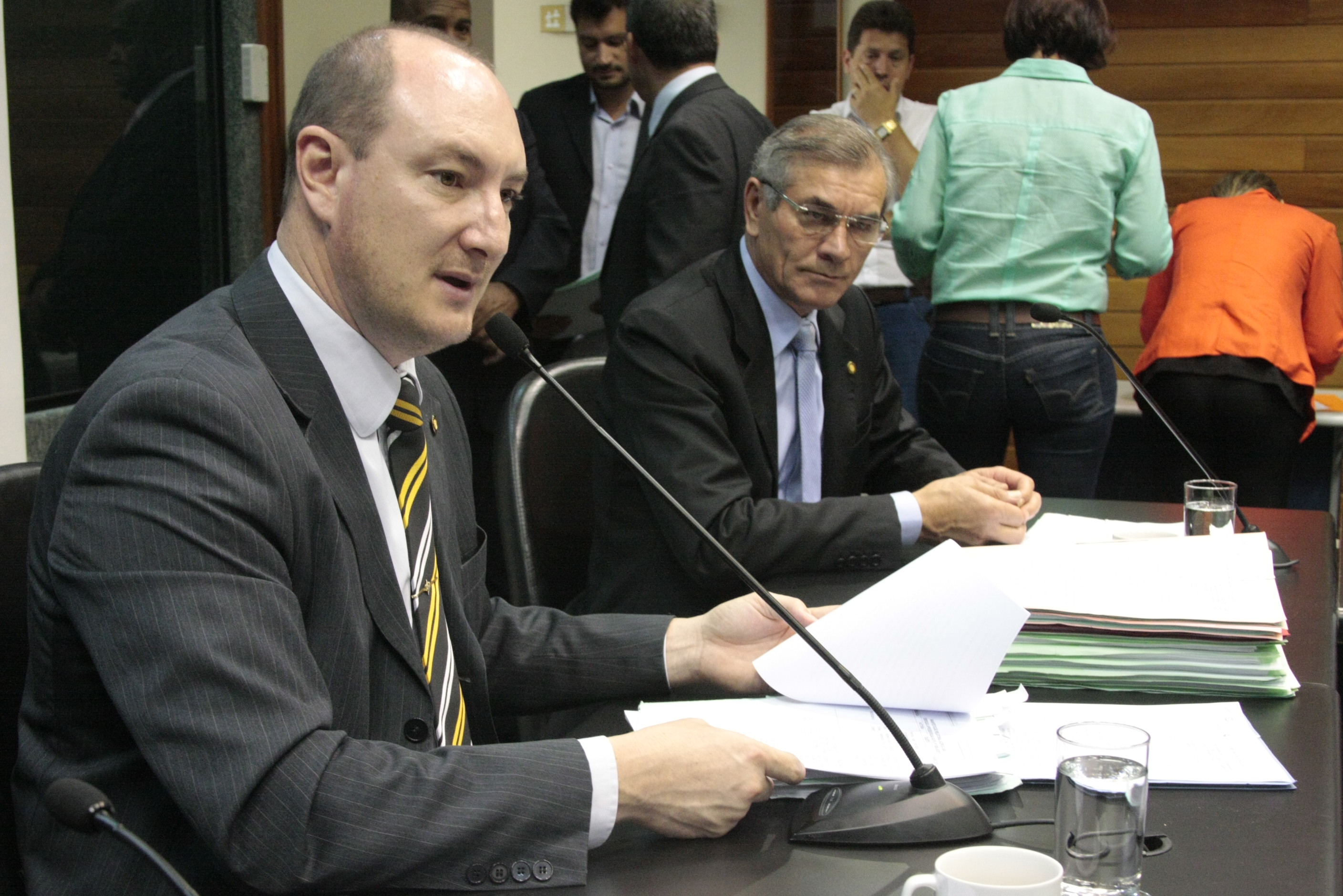 Reunião da Comissão de Constituição e Justiça. Foto: Fábio Queiroz / Agência AL