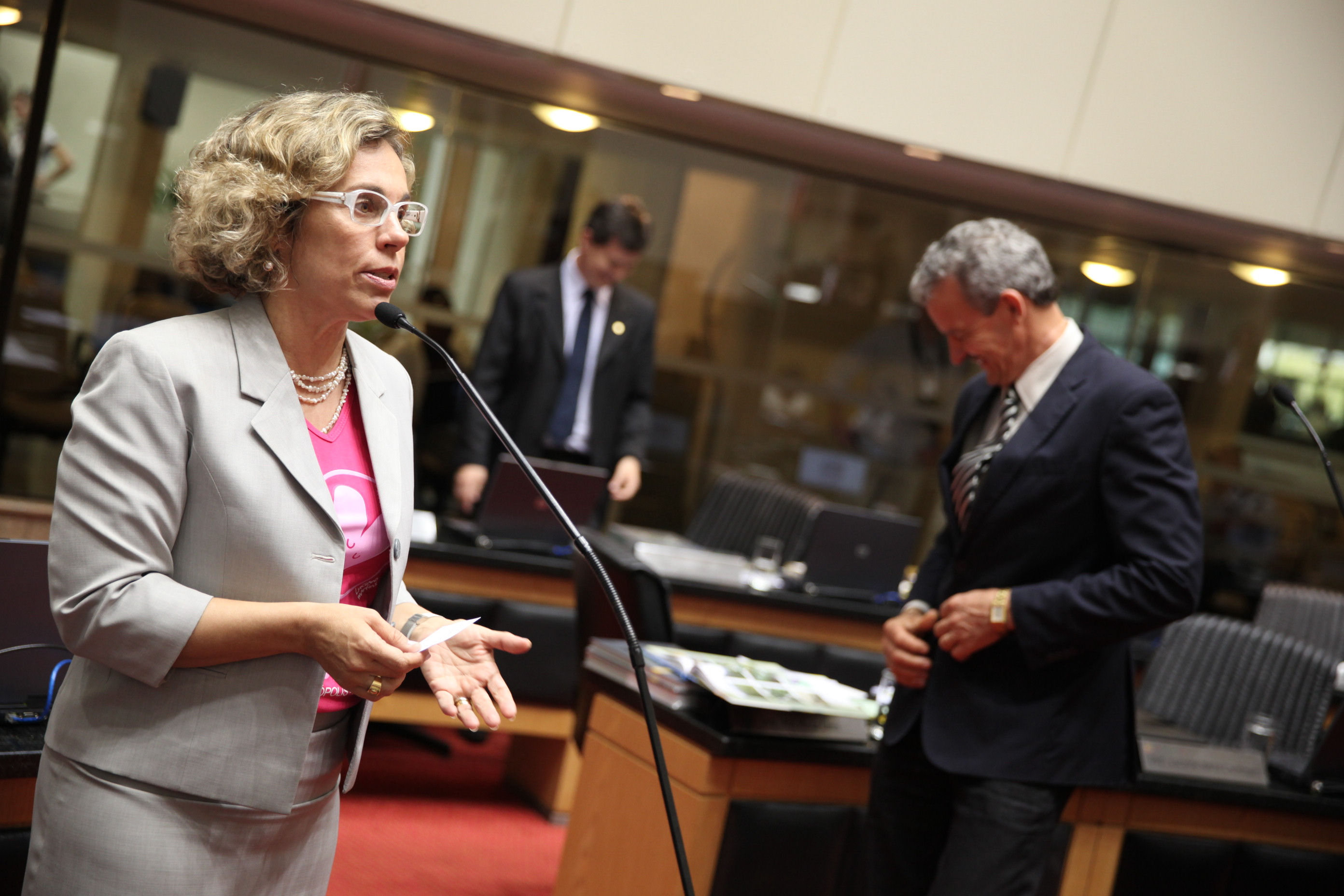 Sessão Ordinária -Deputada Ana Paula Lima (PT) - Lucas Gabriel Diniz / Agência AL