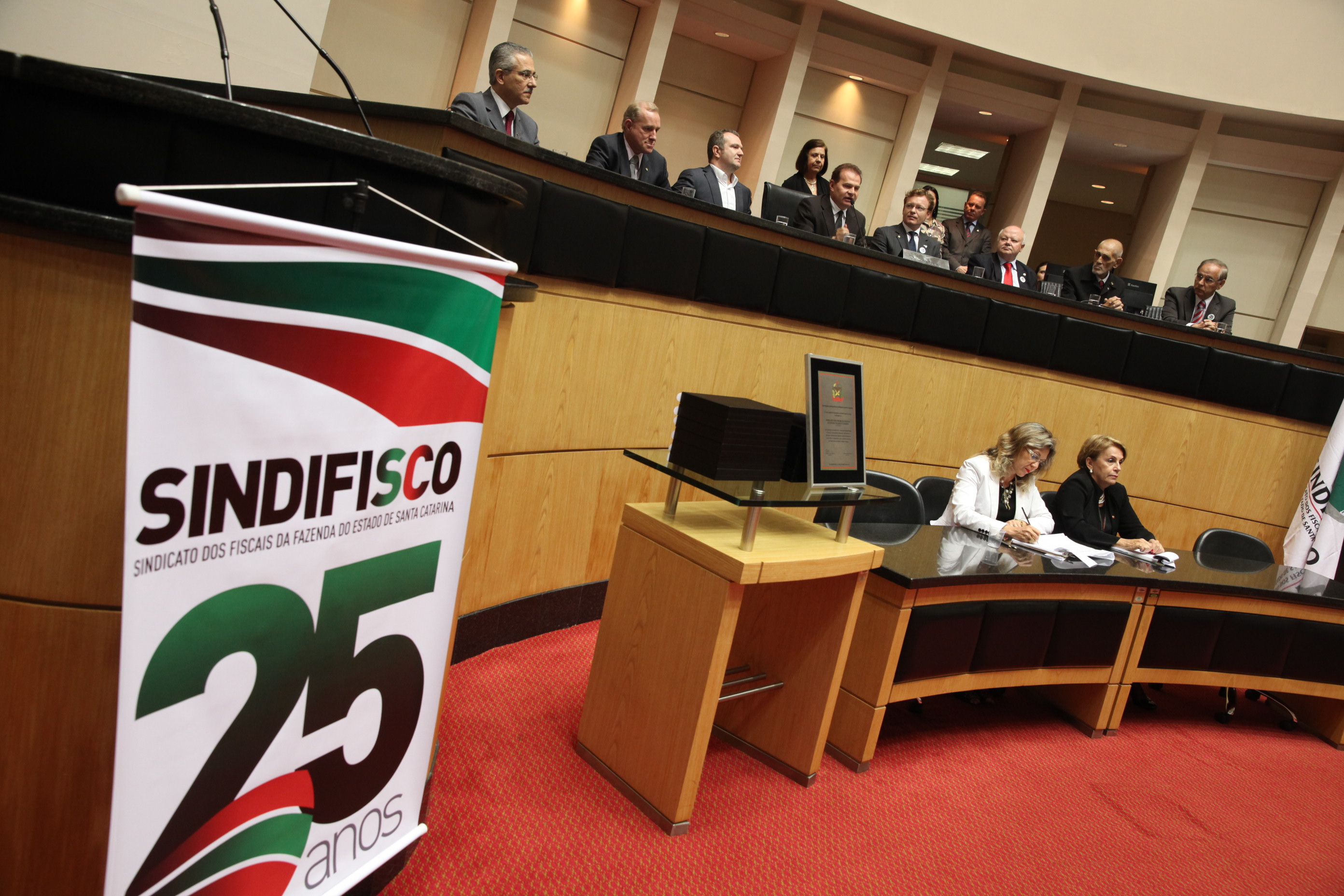 Homenagem ao Sindicato dos Fiscais da Fazenda - Foto: Lucas Gabriel Diniz / Agencia AL