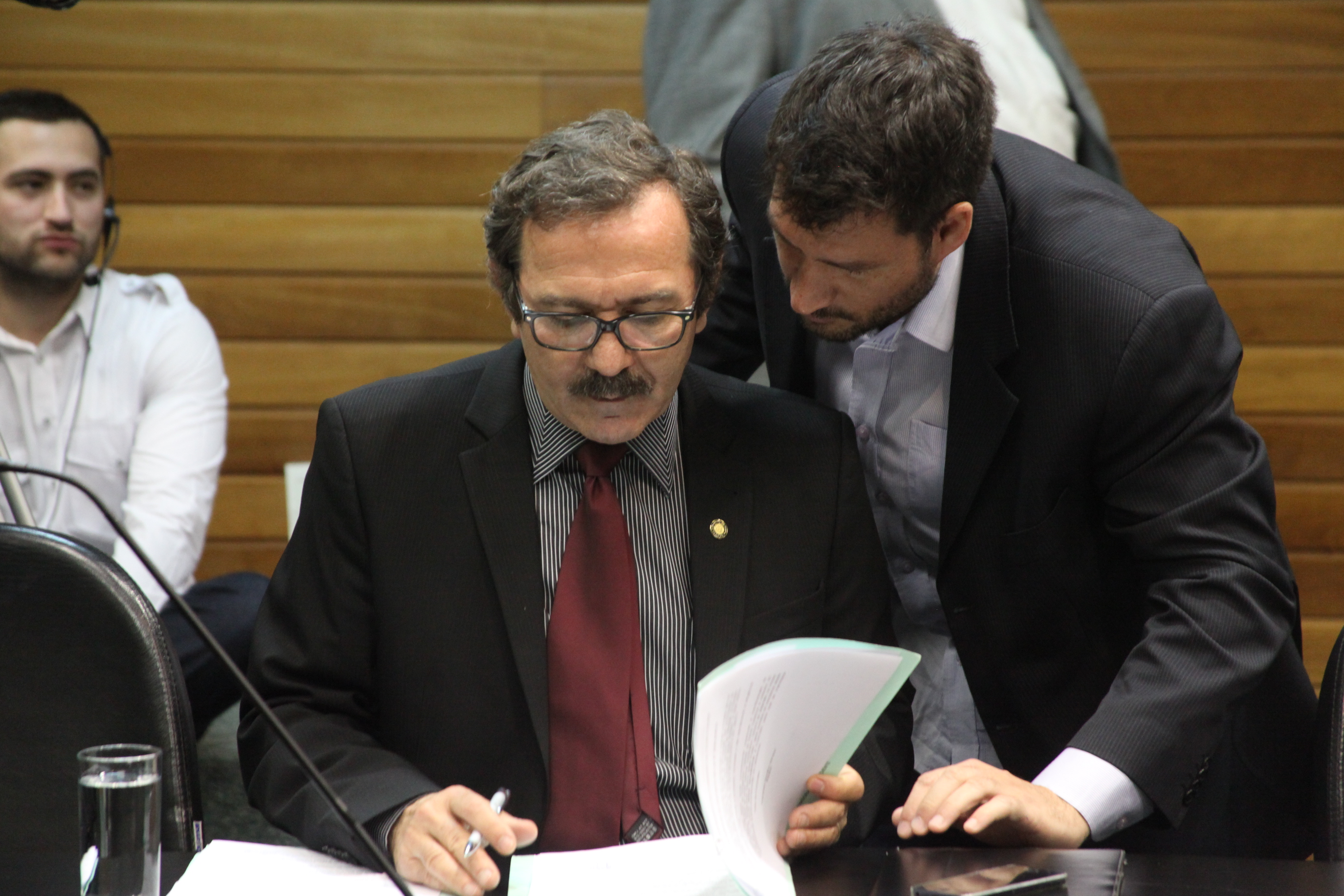 Reunião da Comissão de Constituição e Justiça. Foto: Leonardo Gonçalves / Agência AL