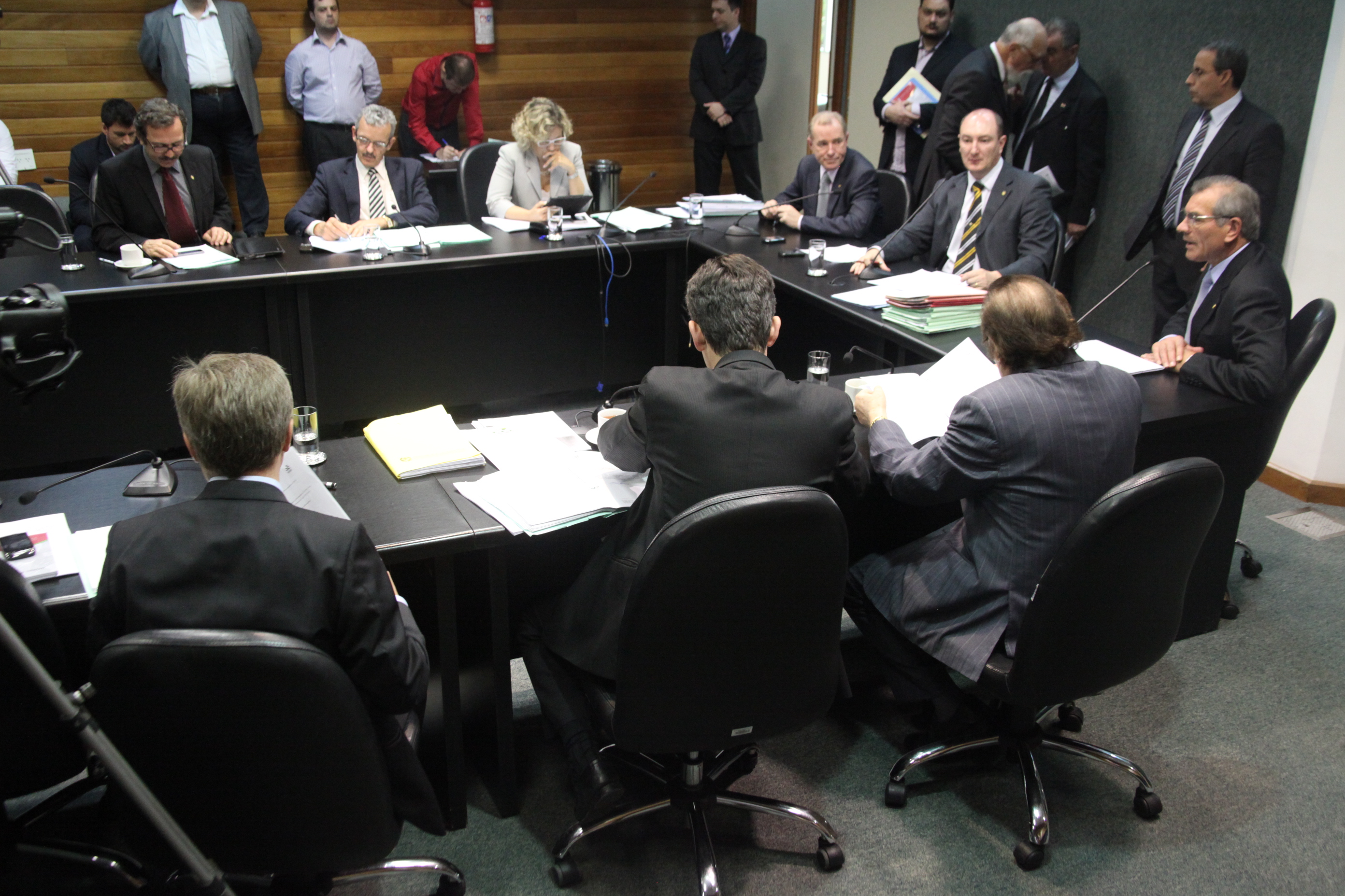 Reunião da Comissão de Constituição e Justiça. Foto: Leonardo Gonçalves / Agência AL