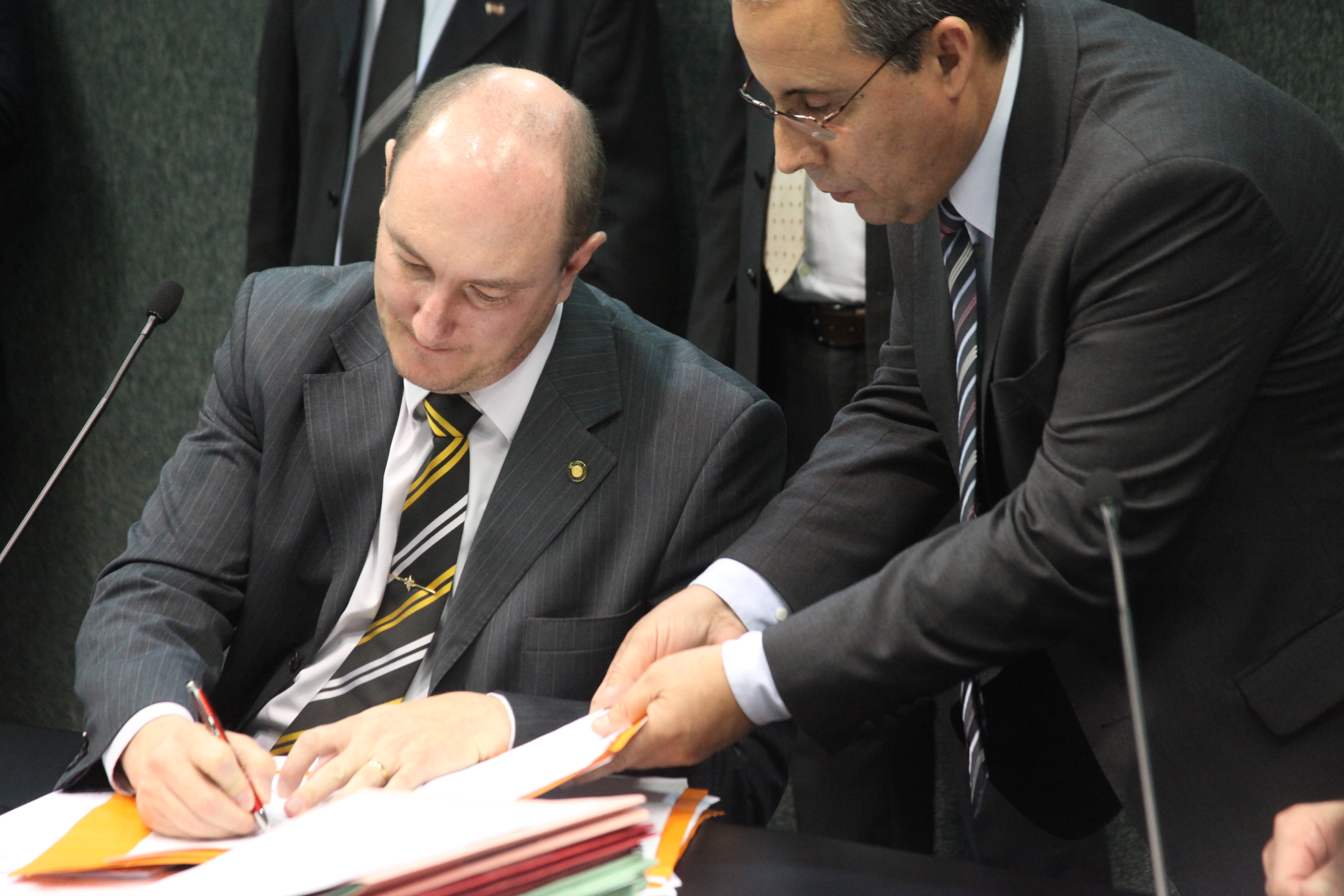 Reunião da Comissão de Constituição e Justiça. Foto: Leonardo Gonçalves / Agência AL