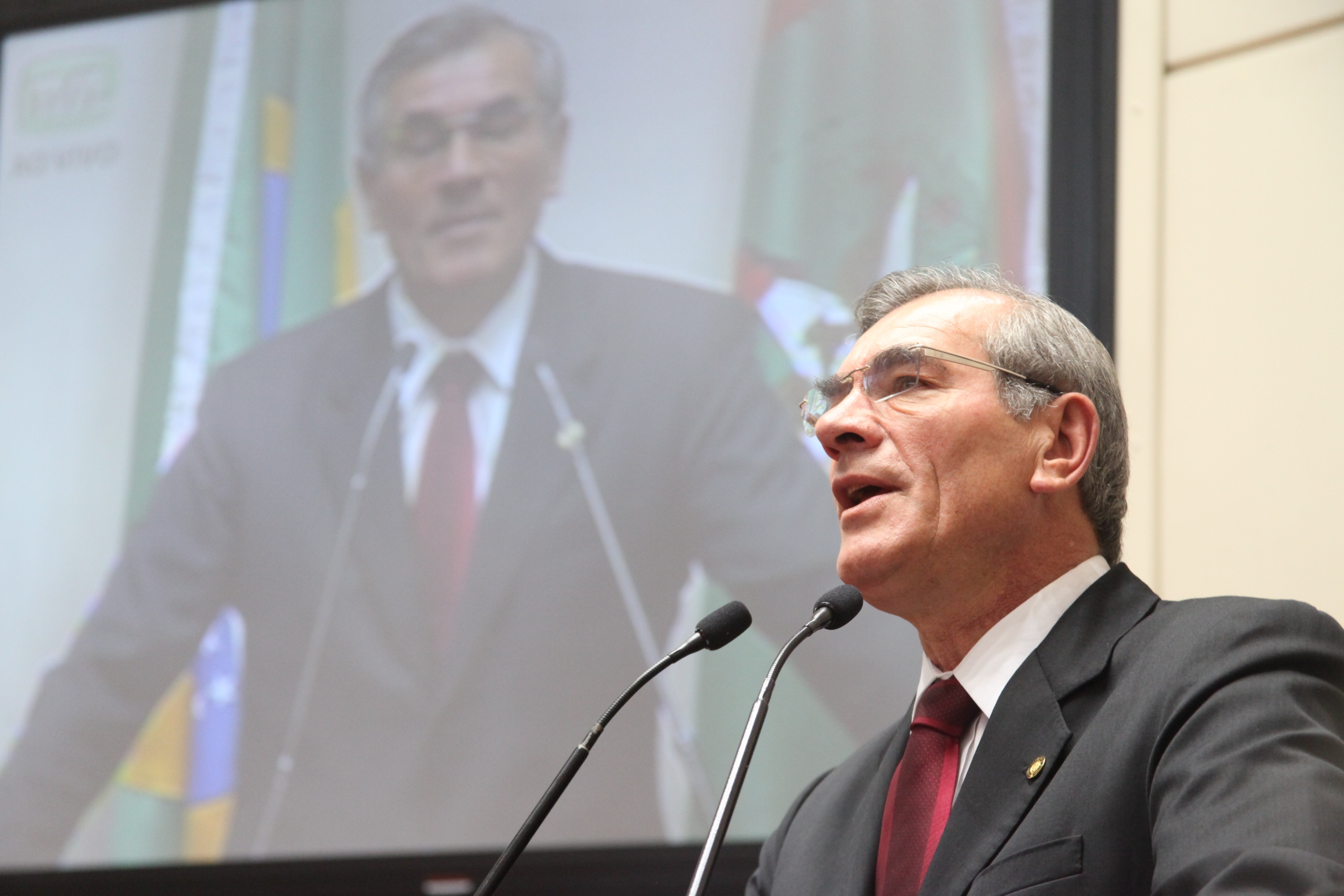 Deputado Silvio Dreveck (PP). Sessão Ordinária. Foto: Leonardo Gonçalves / Agência AL