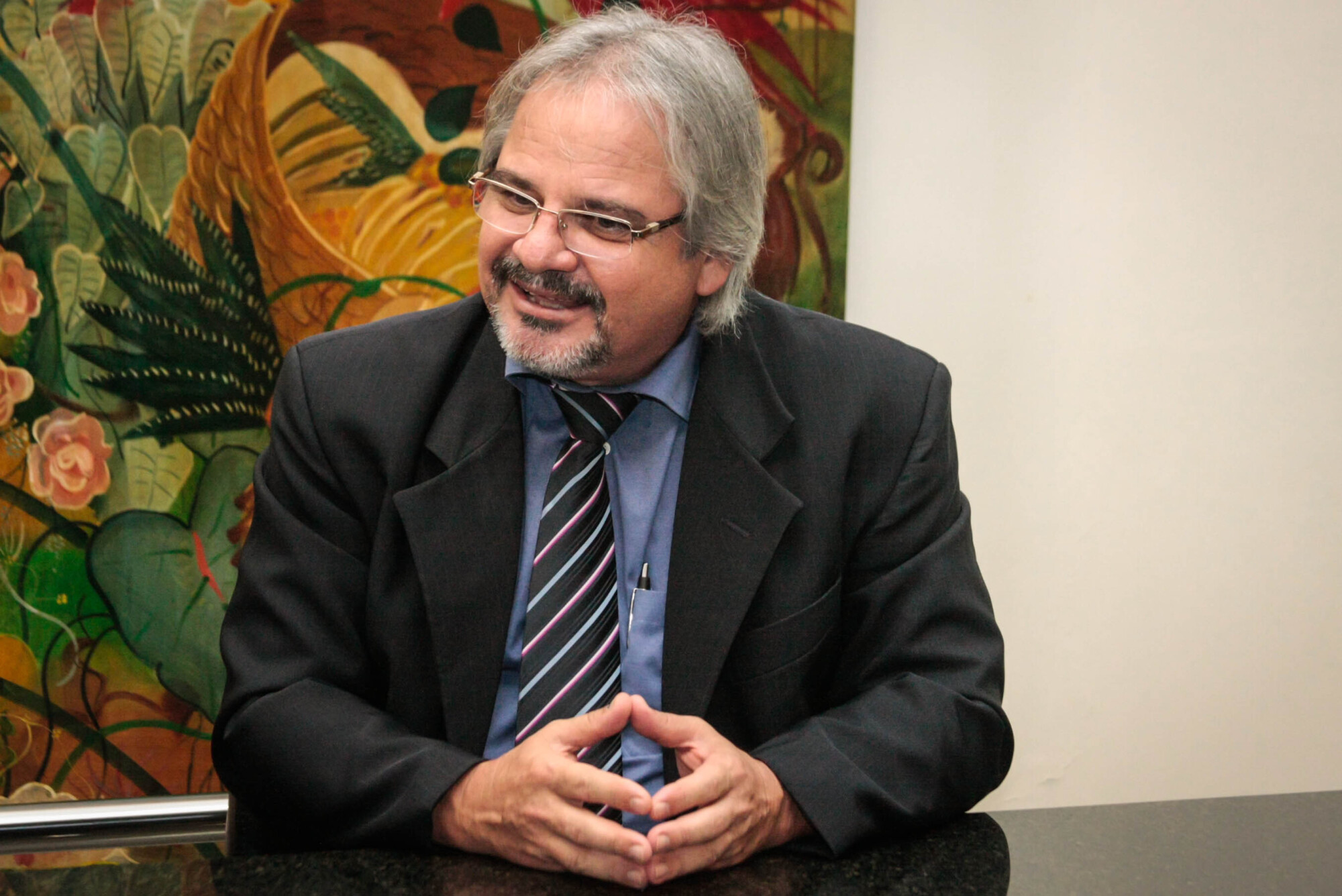 Élido Bonomo, Presidente do Conselho Federal de Nutricionistas. Foto: Jessica Genevro/Agência AL