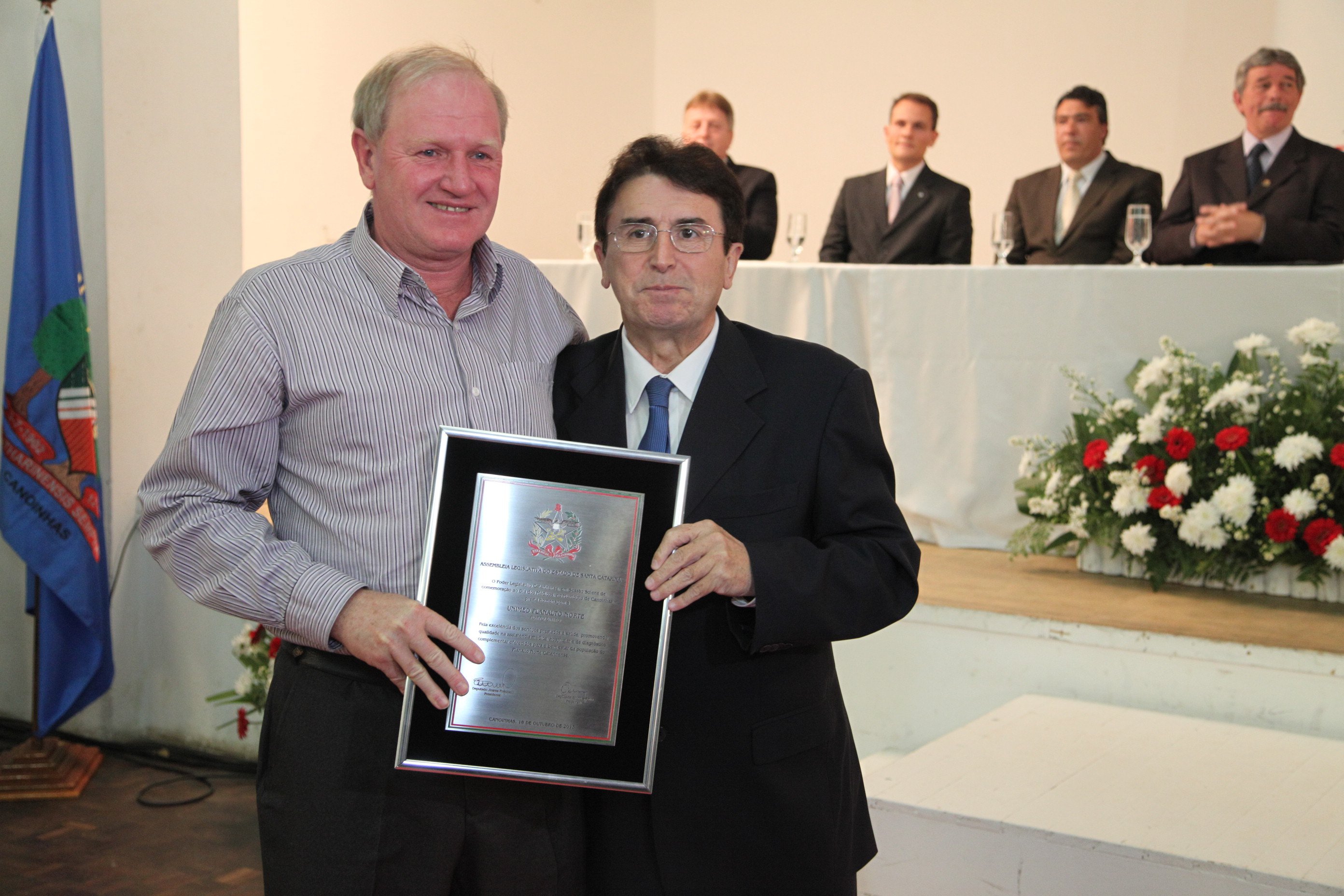 Sessão Solena em Homenagem ao Dia do Médico em Canoinhas