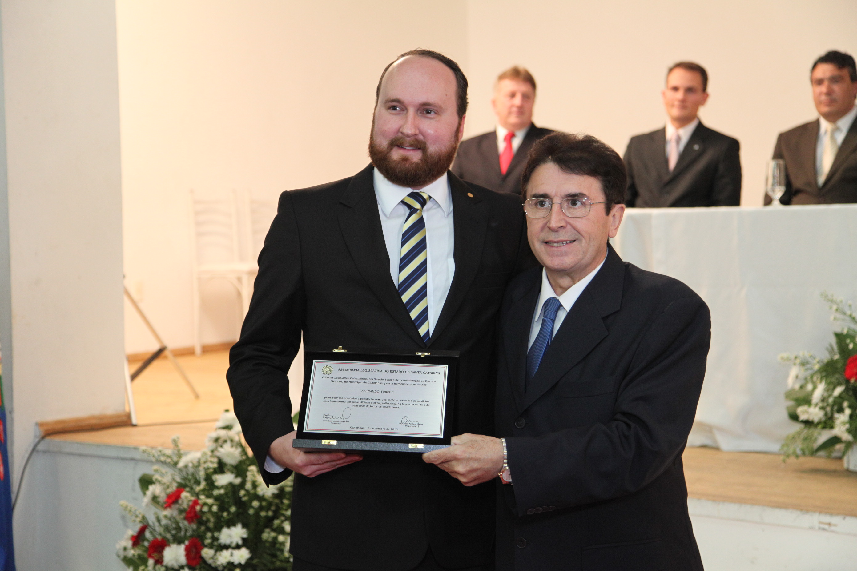 Sessão Solena em Homenagem ao Dia do Médico em Canoinhas