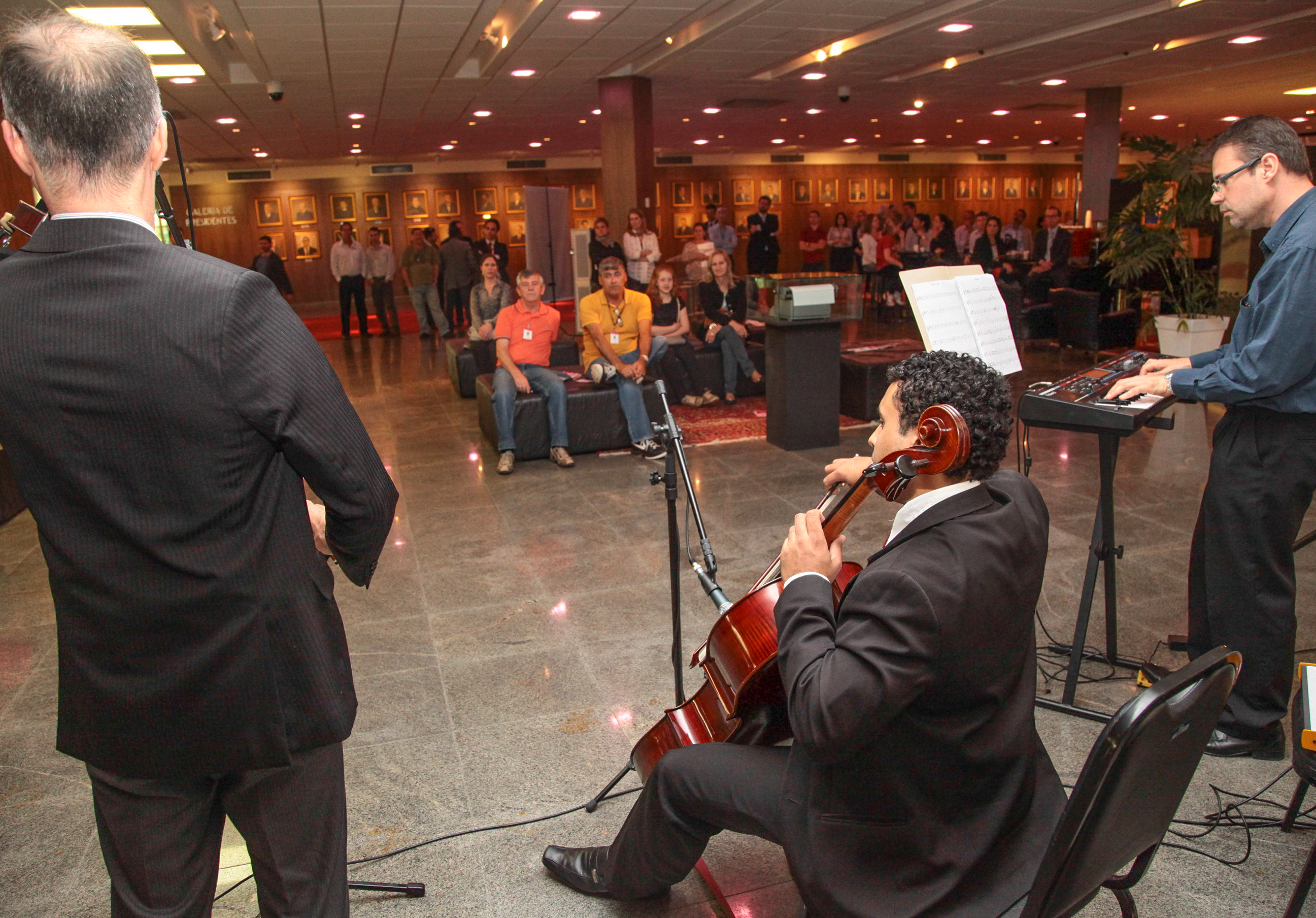 Apresentação Camerata - Hall da Alesc. Foto: Miriam Zomer/Agência AL