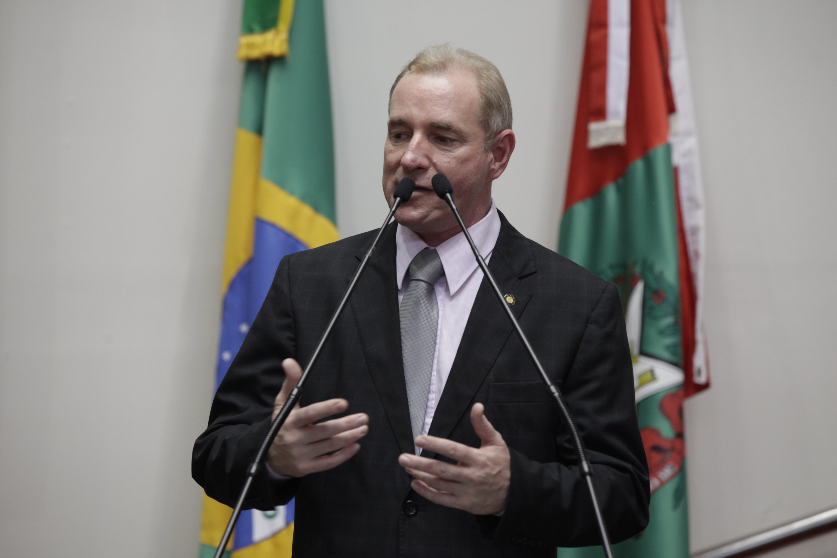 Sessão Ordinária - Deputado: Aldo Schneider (PMDB) - Foto: Carlos Kilian/Agencia AL