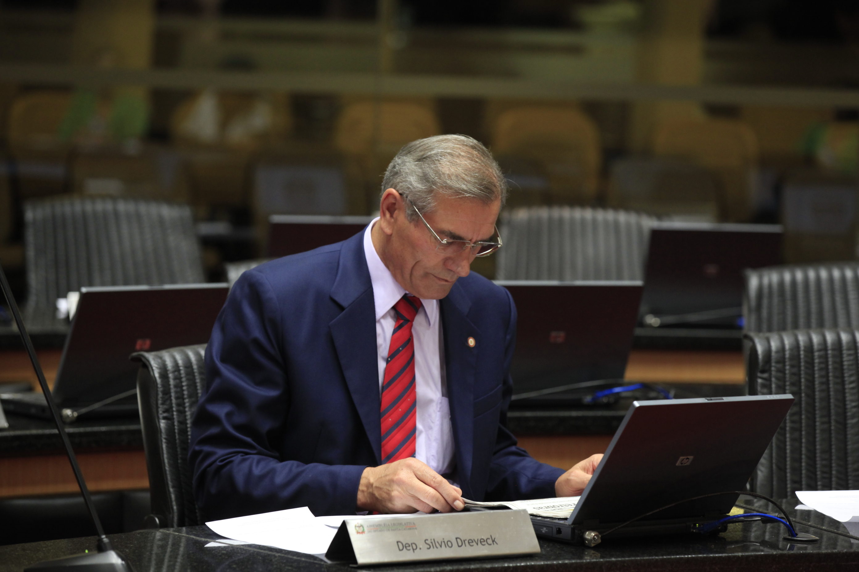 Sessão Ordinária - Deputado: Silvio Dreveck (PP) - Foto: Carlos Kilian/Agencia AL