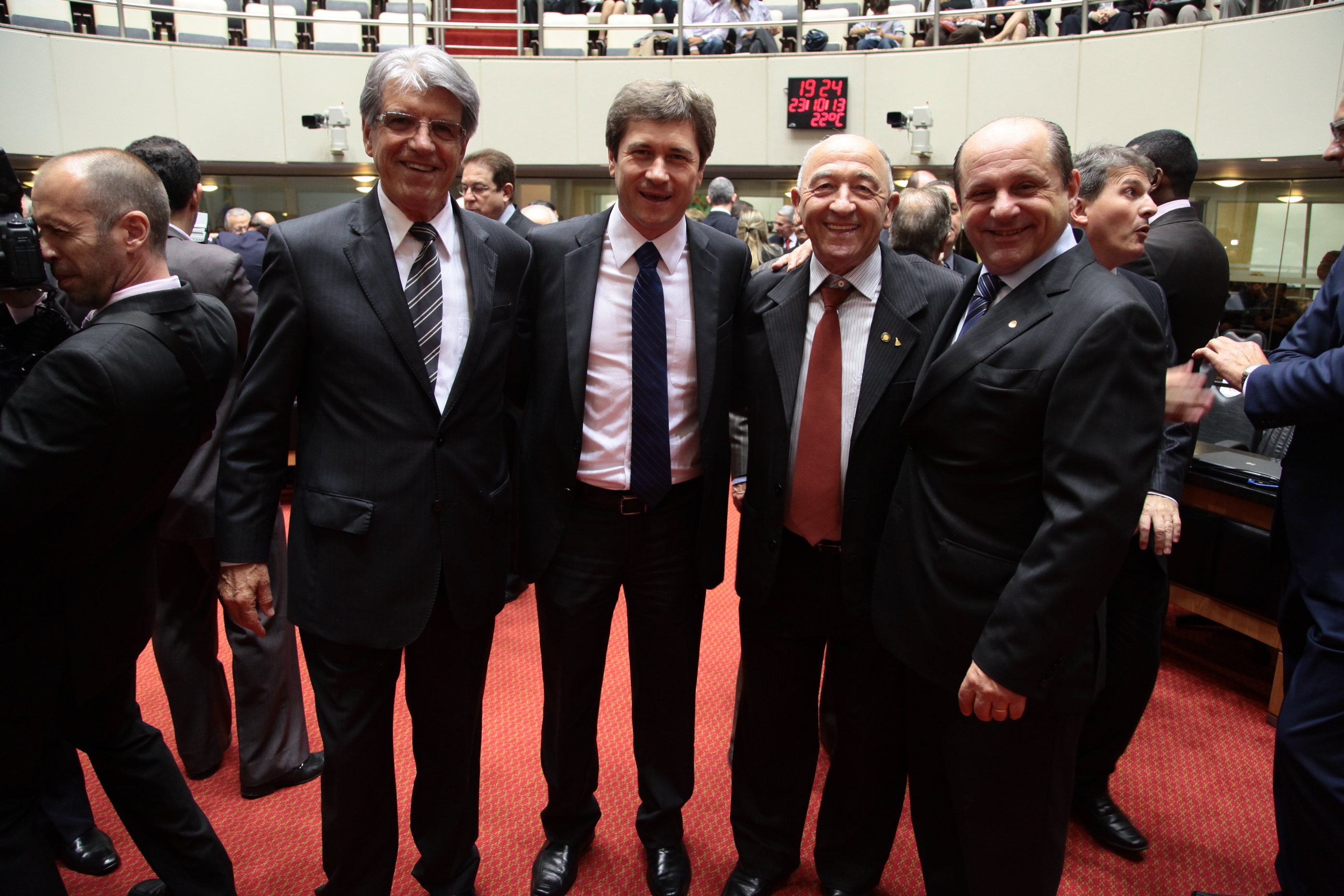 Sessão Especial em comemoração aos 25 anos de Instalação da Assembleia Constituinte em Santa Catarina. Foto: Miriam Zomer/ Agência AL